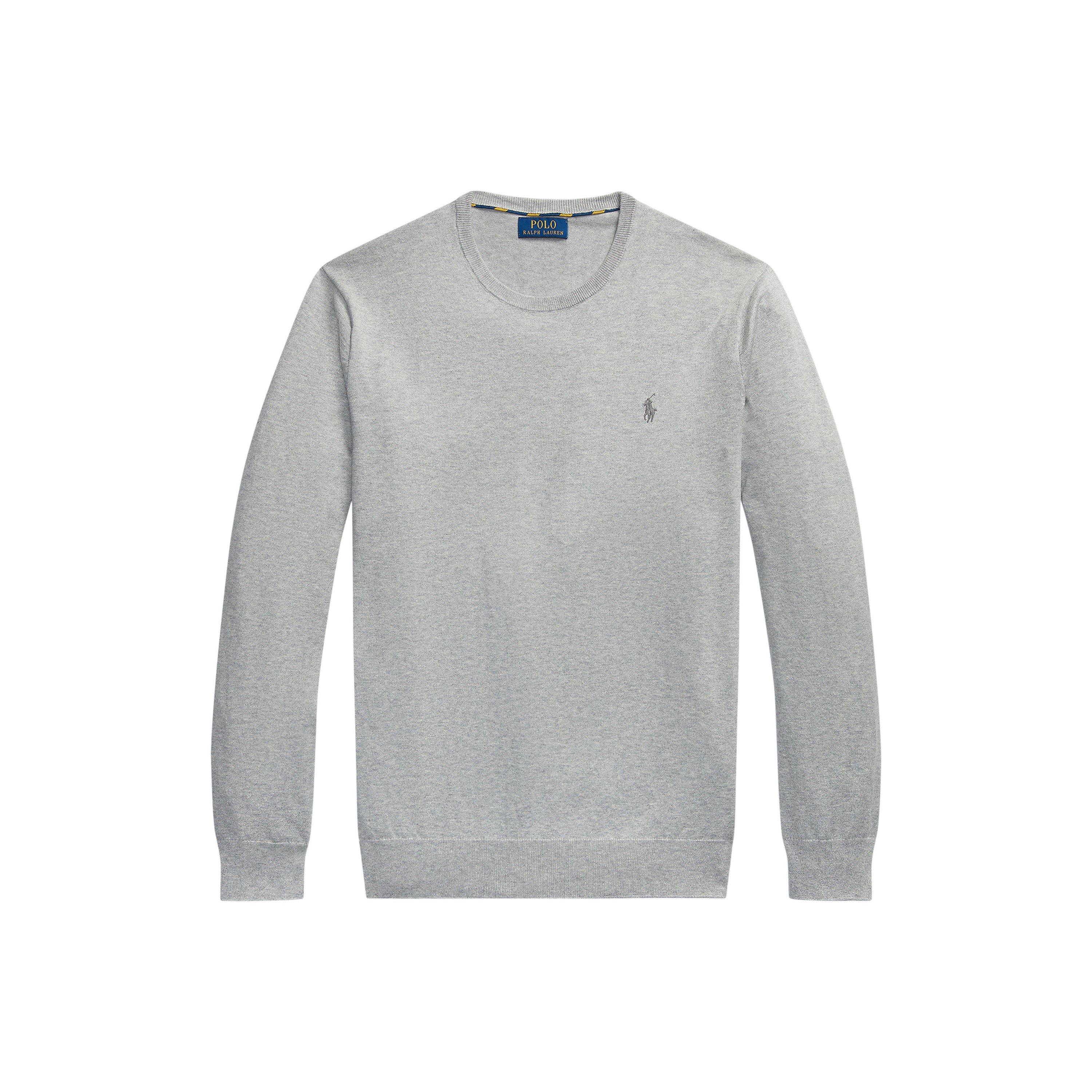 Pima Crew Neck Sweatshirt