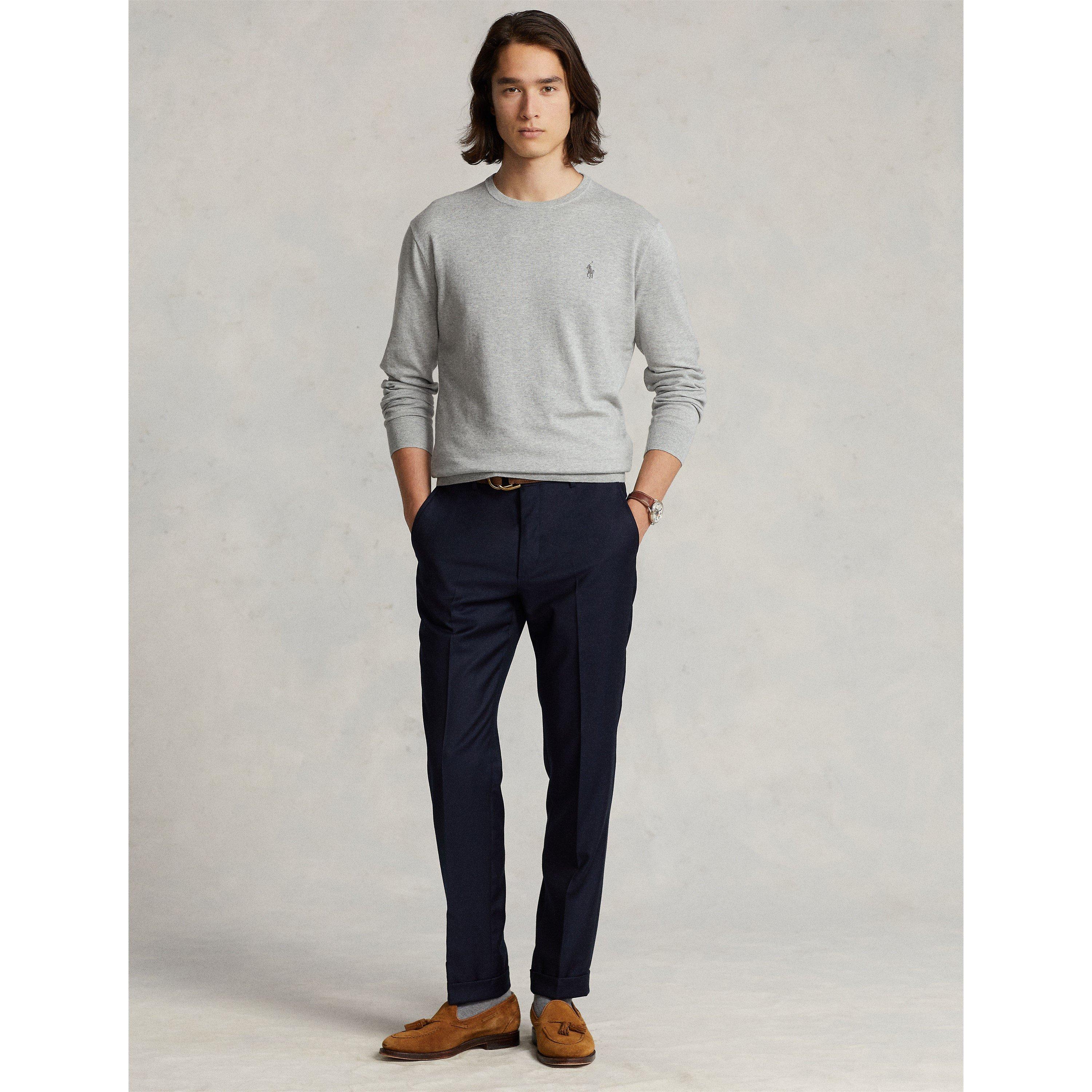 Pima Crew Neck Sweatshirt