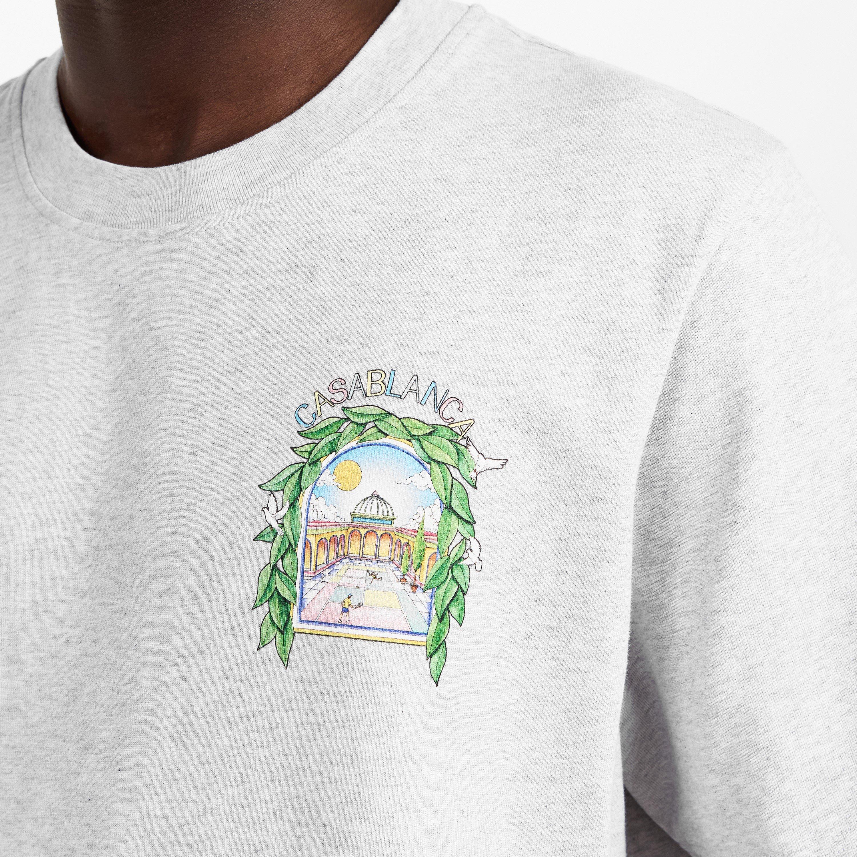 Graphic Cotton L'Arche Tennis Club T-Shirt