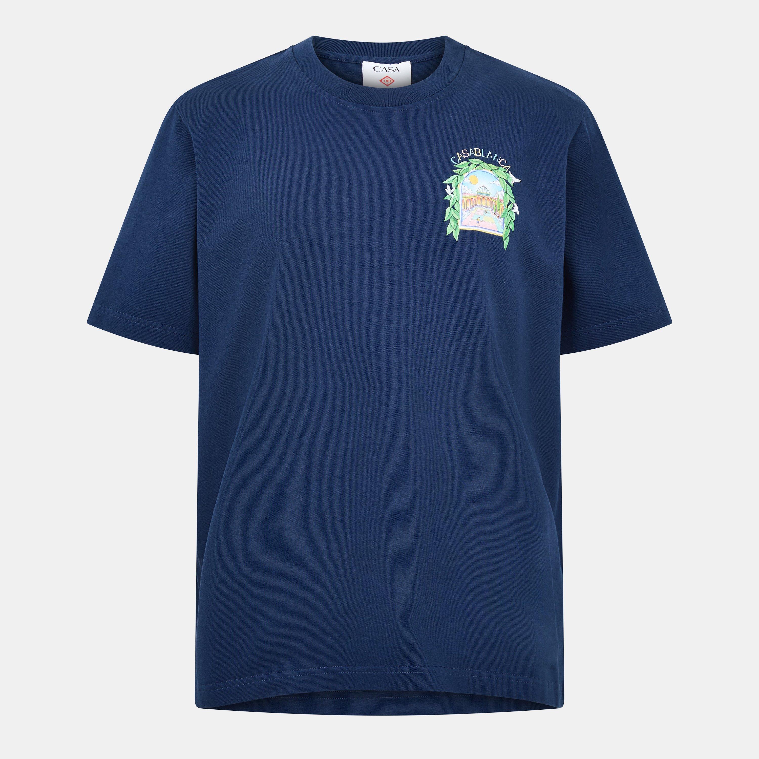 Graphic Cotton L'Arche Tennis Club T-Shirt