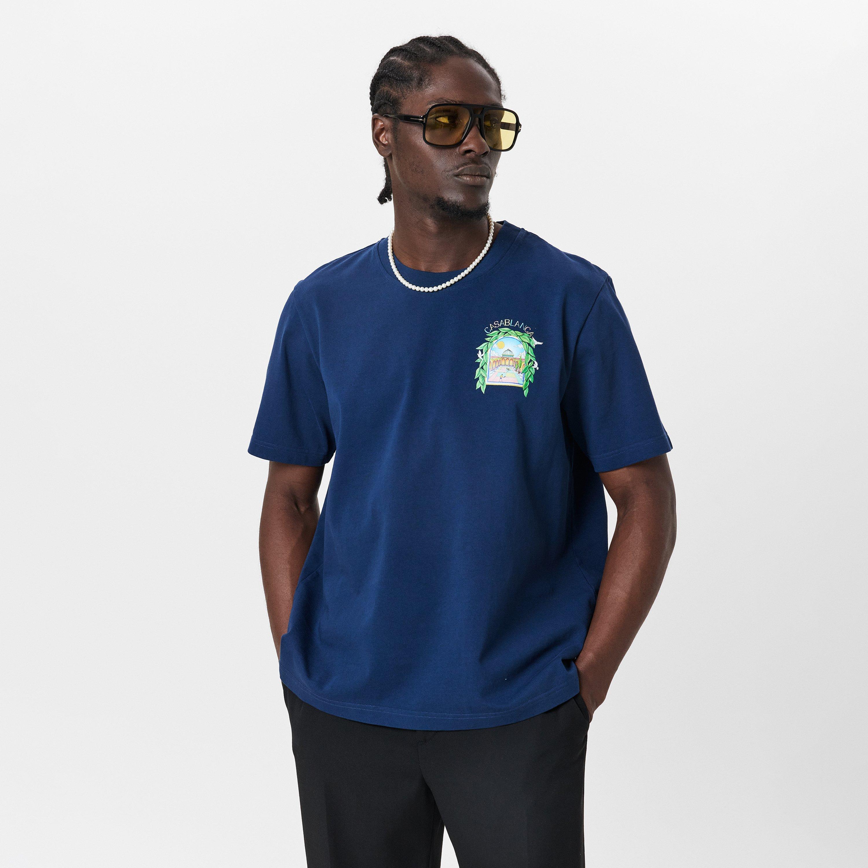 Graphic Cotton L'Arche Tennis Club T-Shirt