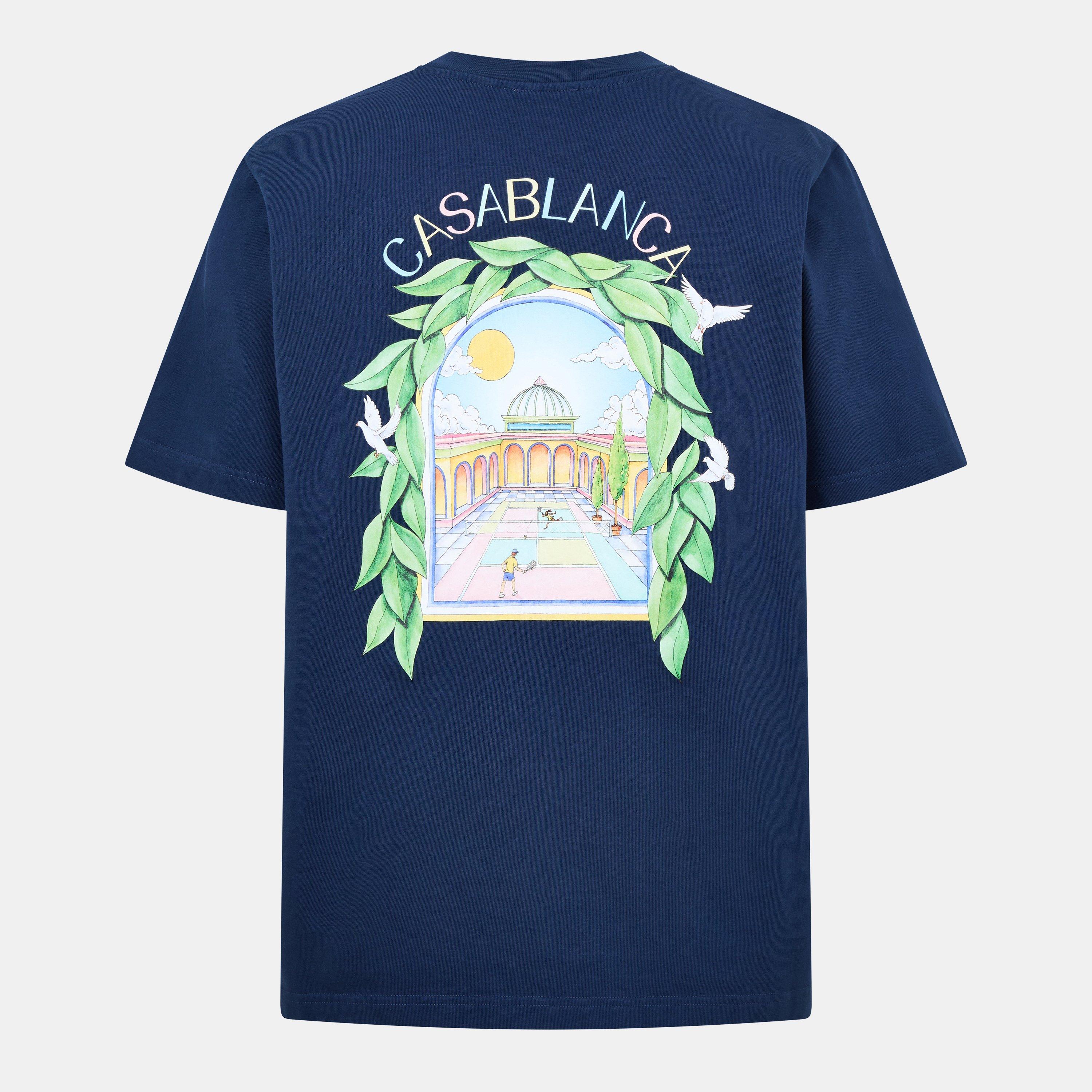 Graphic Cotton L'Arche Tennis Club T-Shirt