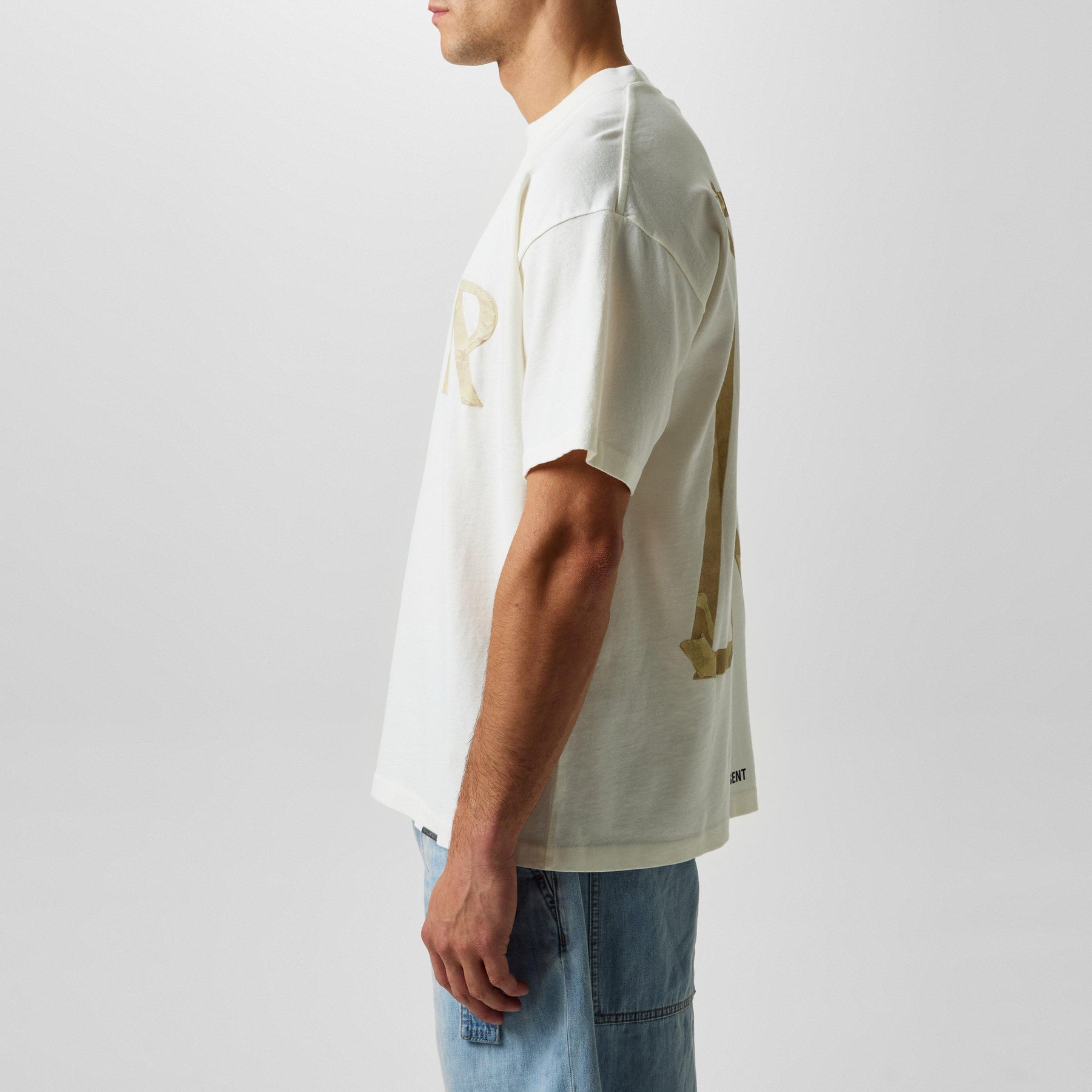 Masking Tape Initial T-Shirt