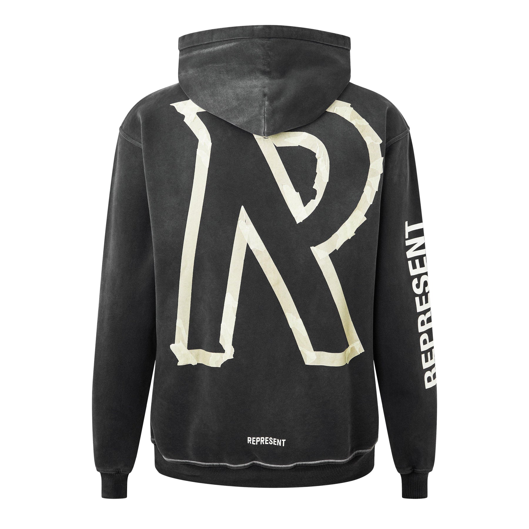 Masking Tape Initial Hoodie