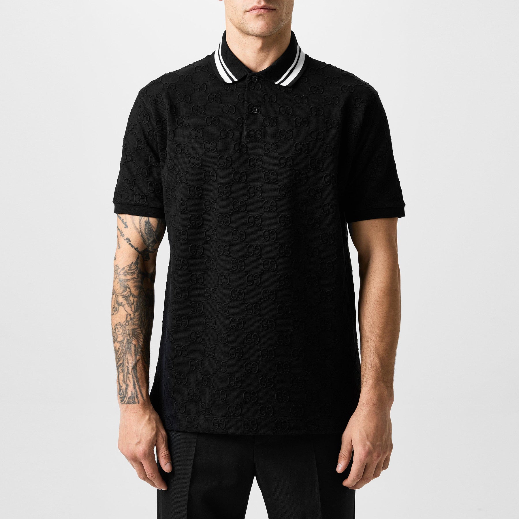 Men's GG Cotton Polo Shirt