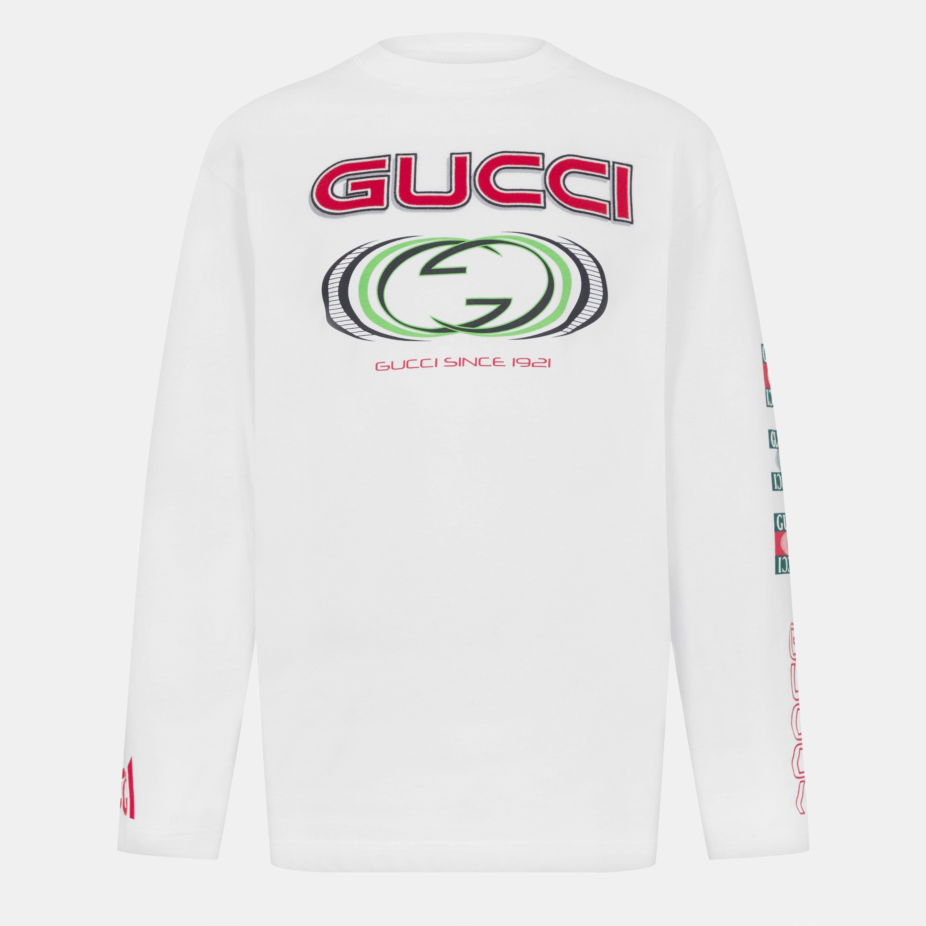 Logo Print Long Sleeve T-Shirt