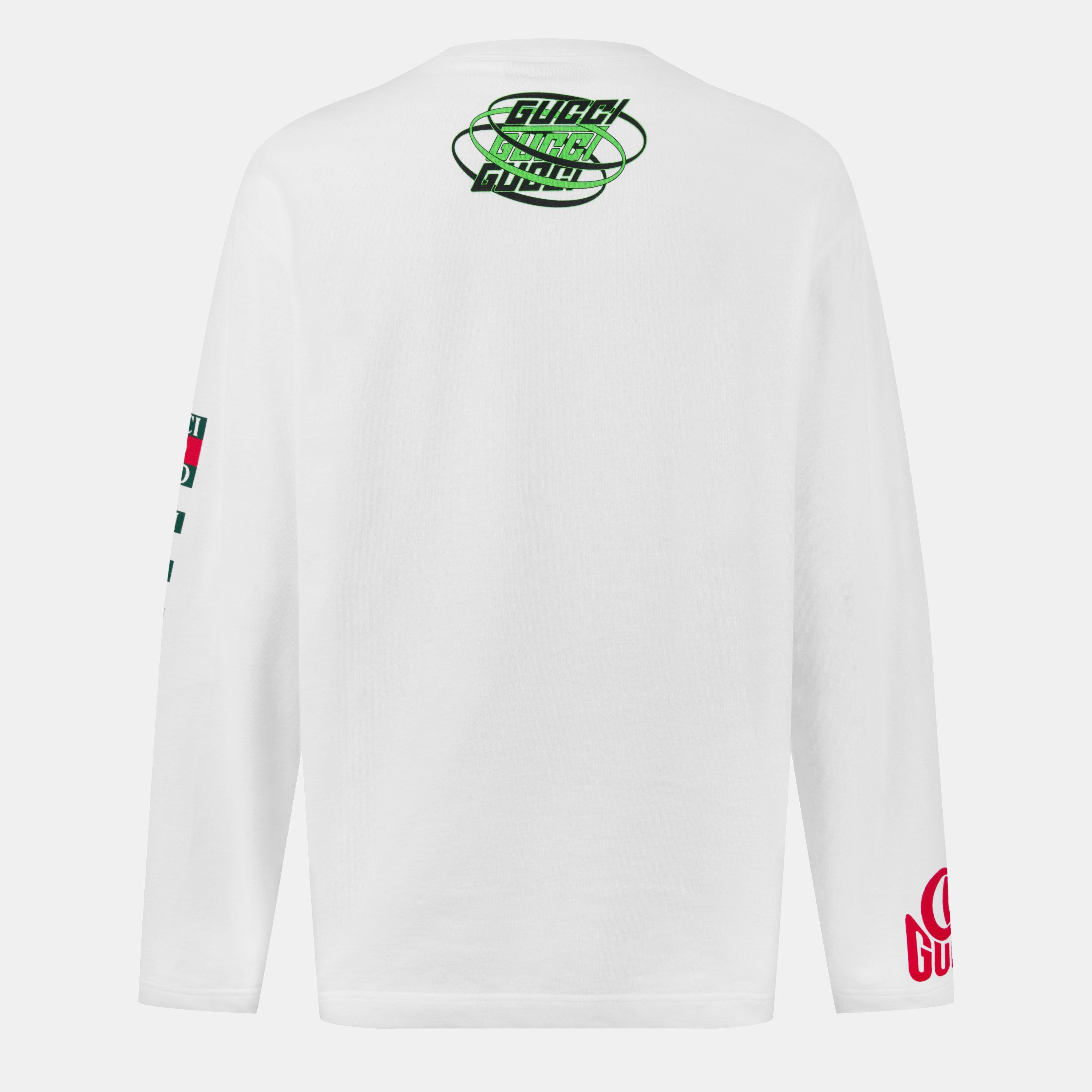 Logo Print Long Sleeve T-Shirt