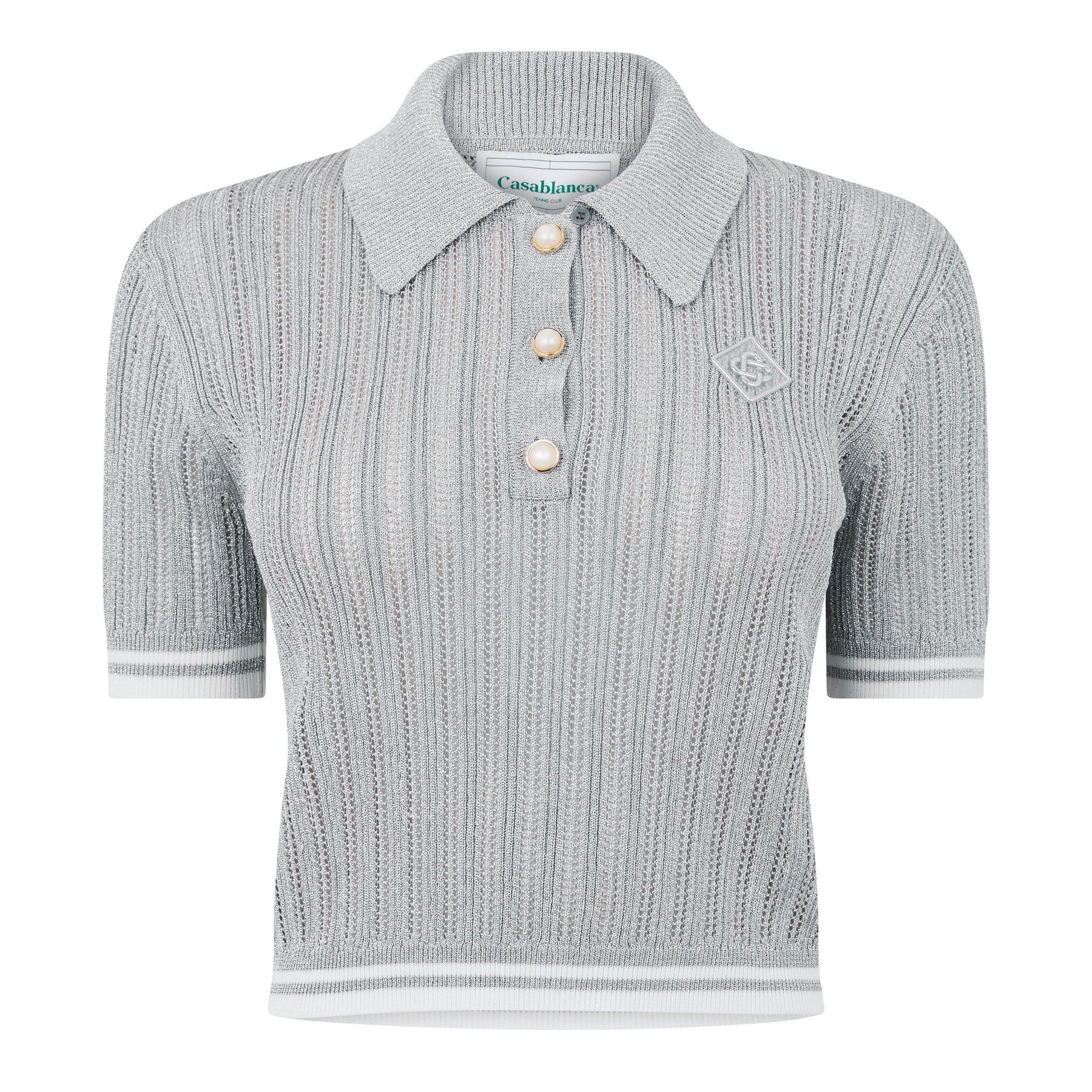 Silver Polo Shirt