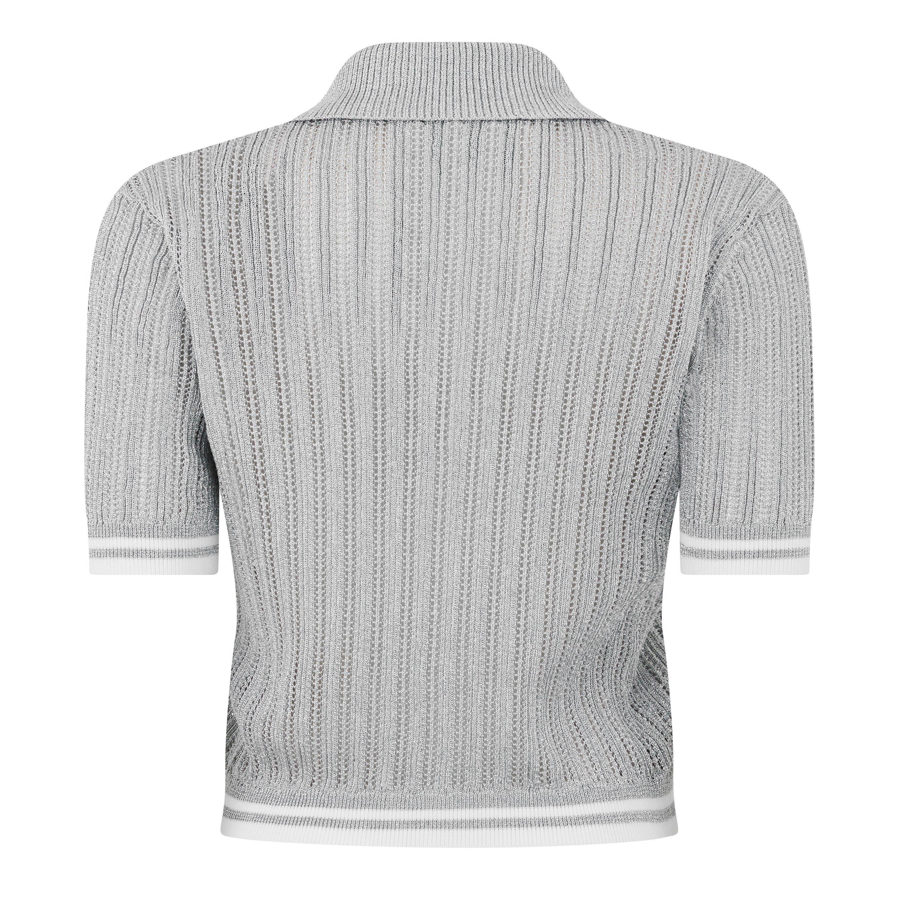 Silver Polo Shirt
