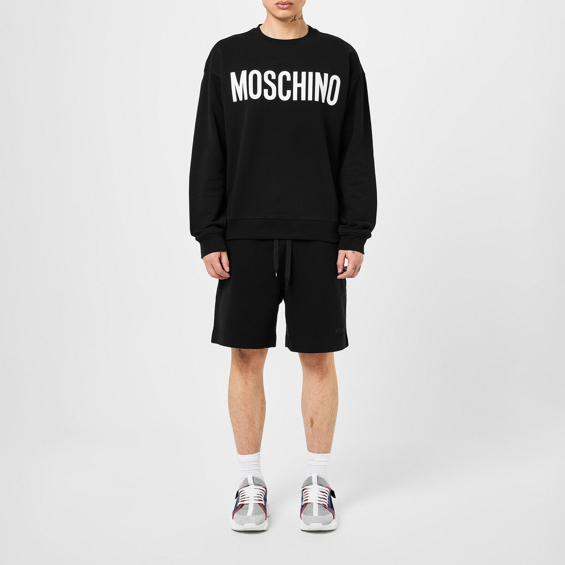 Print Crew Neck Sweater