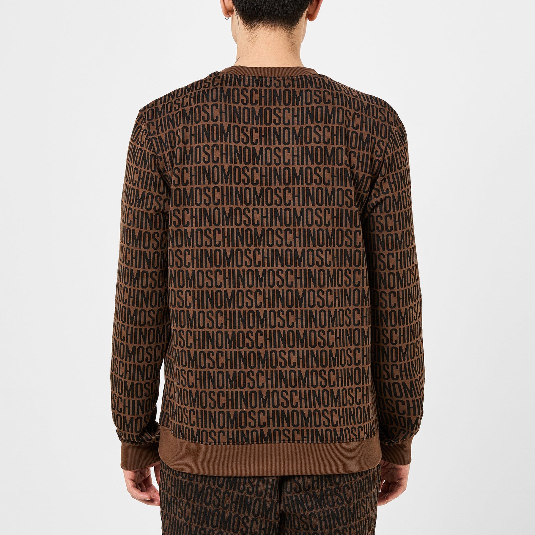 Logo Print Crew Sweater