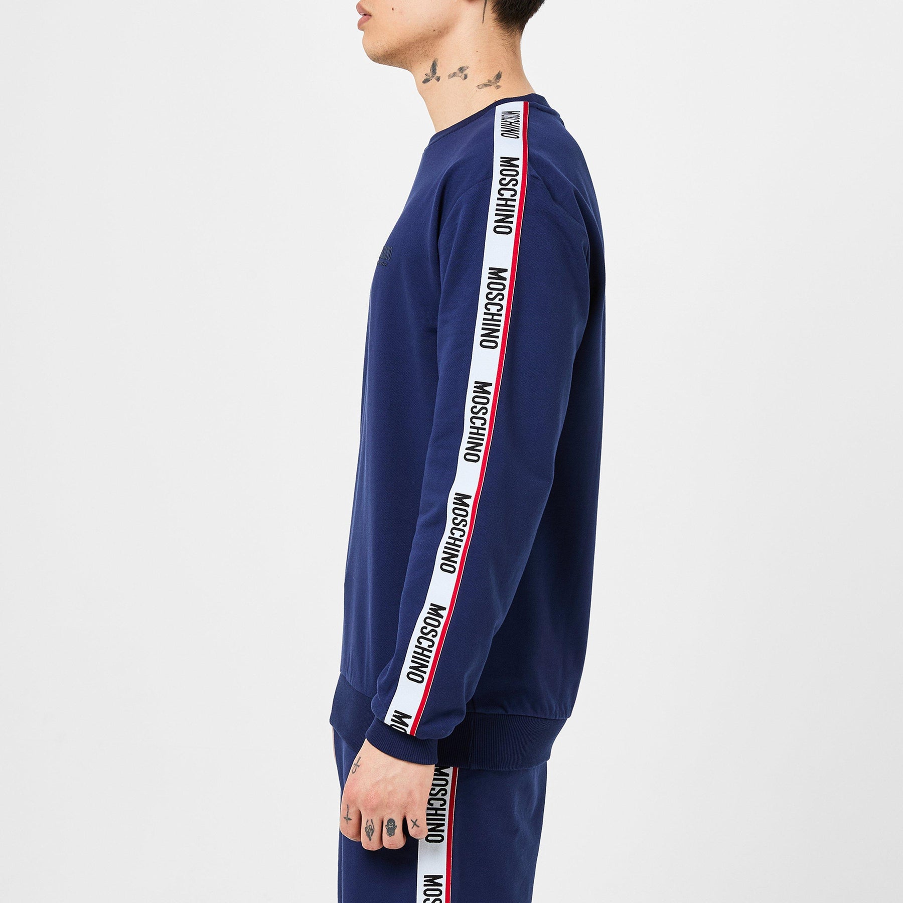 Logo Tape Crew Sweater