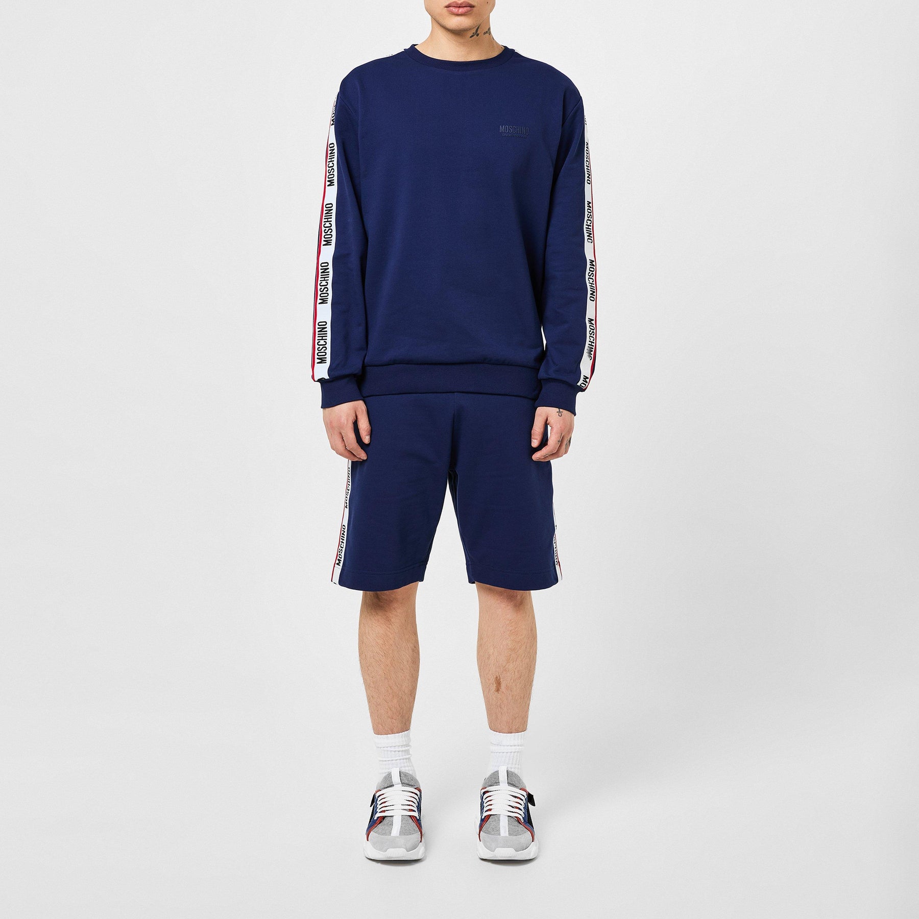 Logo Tape Crew Sweater