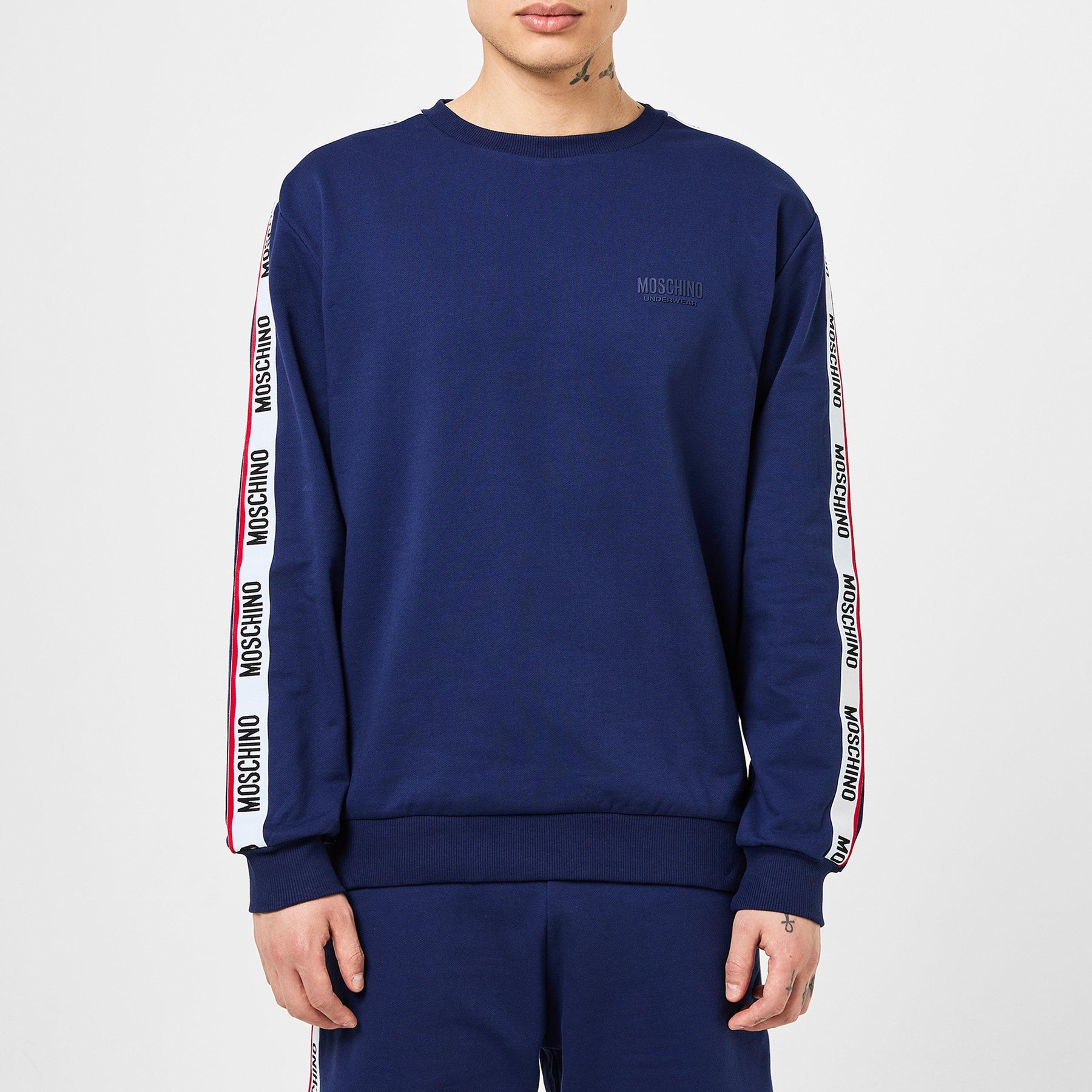 Logo Tape Crew Sweater
