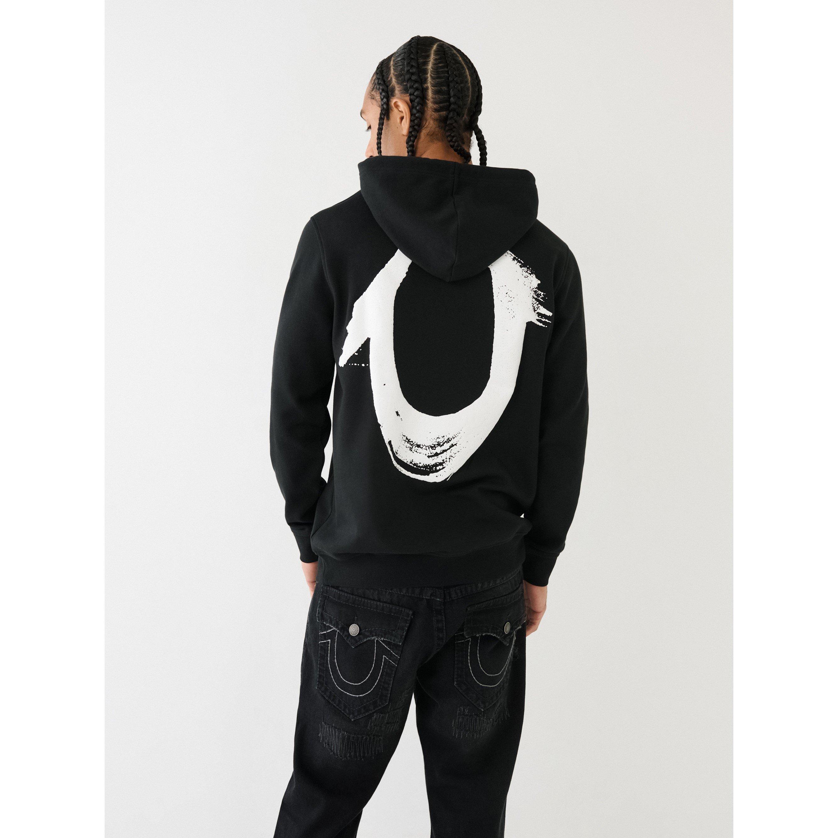 Over-the-Head Painted Logo Hoodie