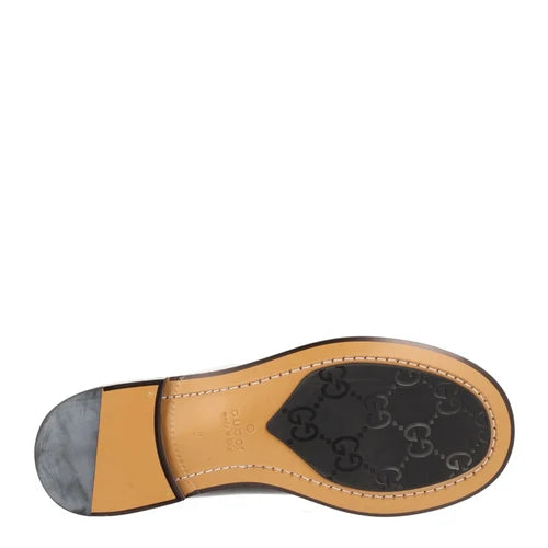 Gucci Black Loafer with Removable Detail