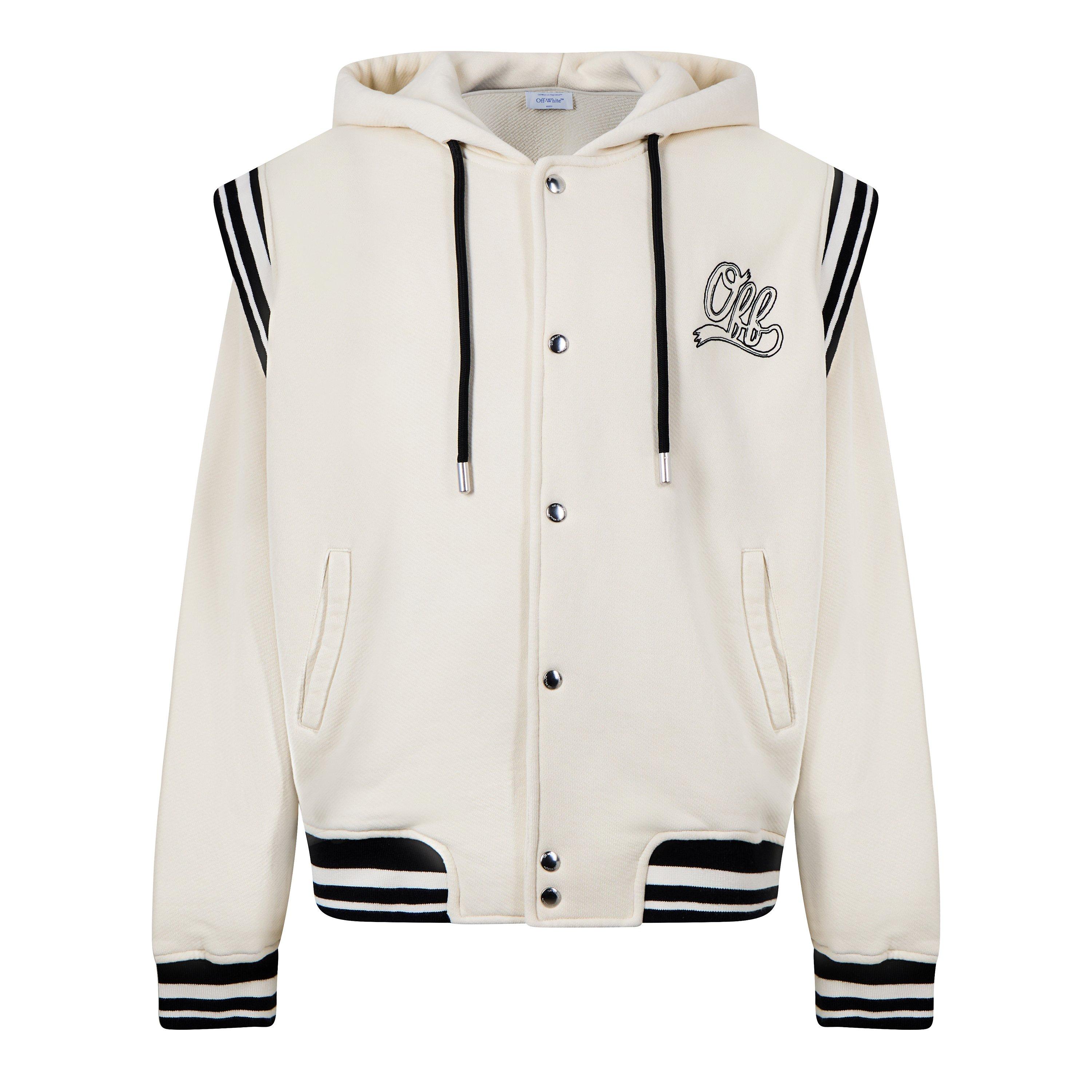 Varsity Jacket Zip Hoodie