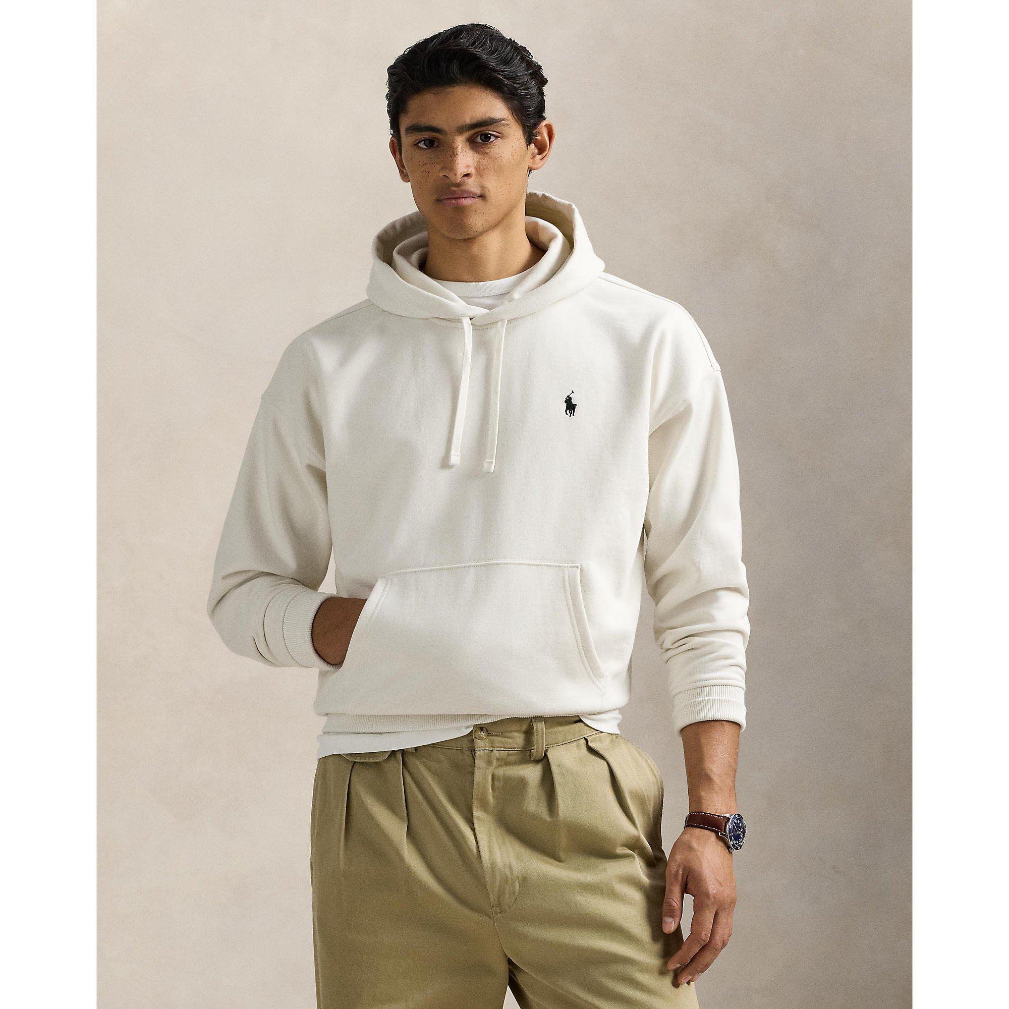Relaxed Fit Logo Fleece Hoodie