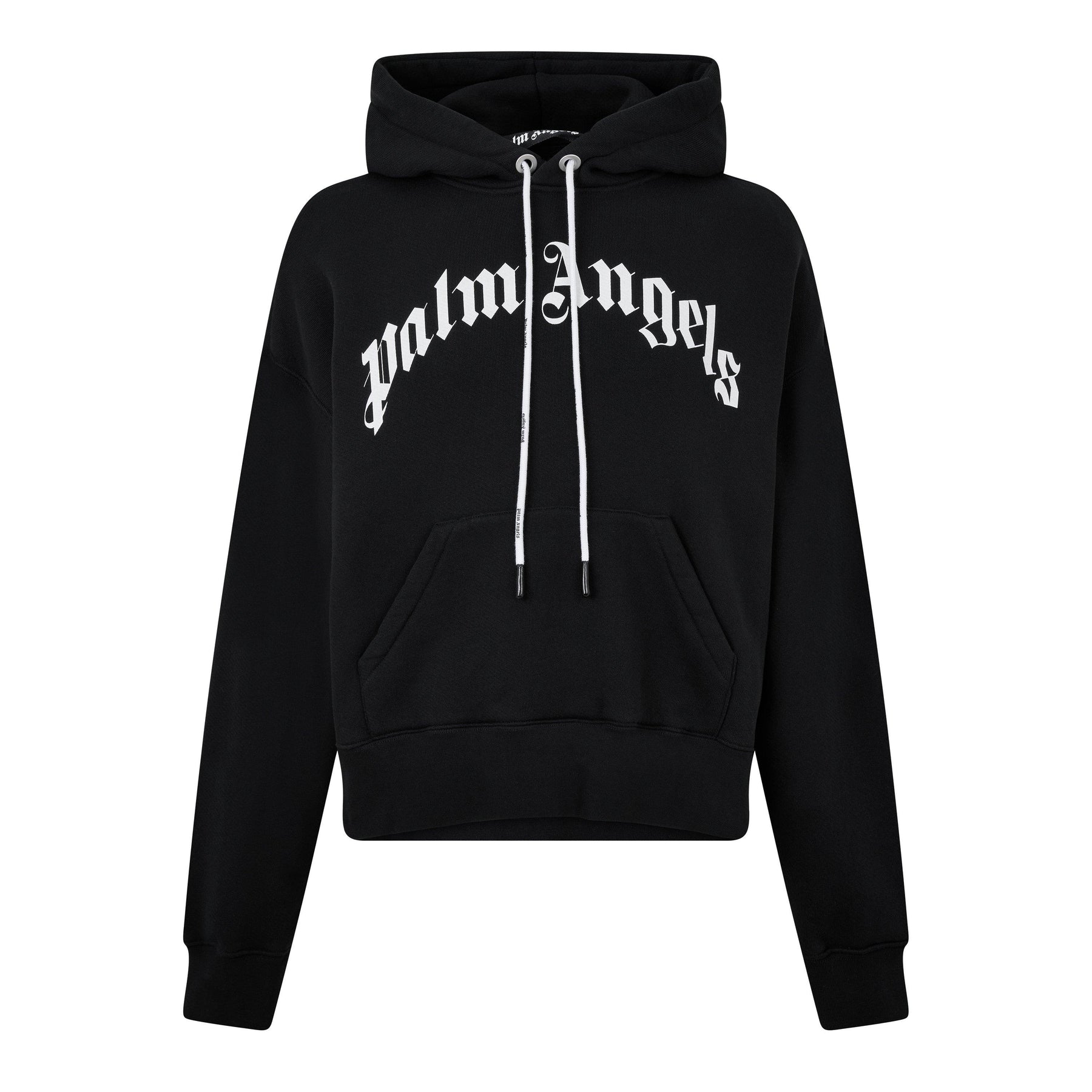 Curved Logo Hoodie