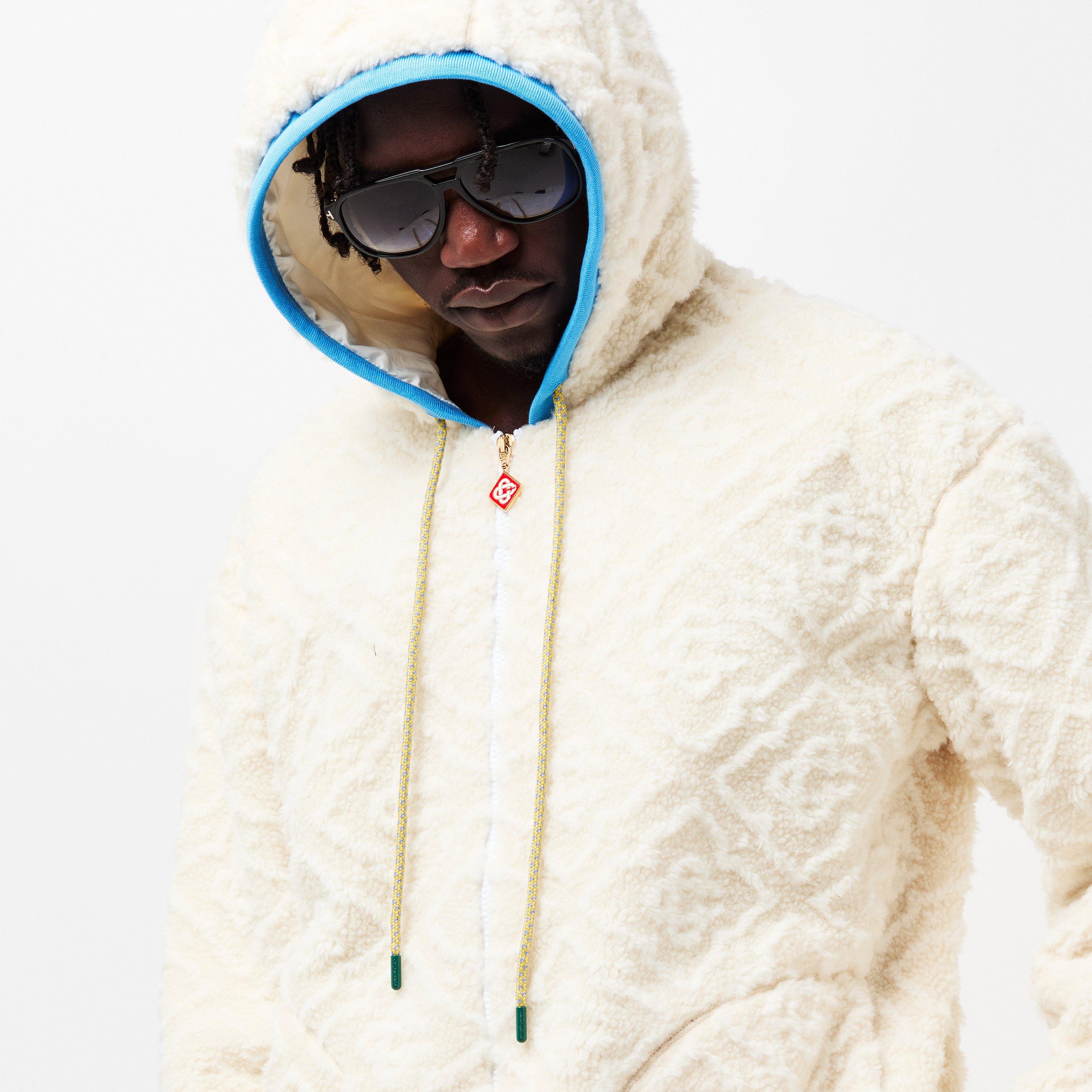 Men's Casa Monogram Zip Hoodie