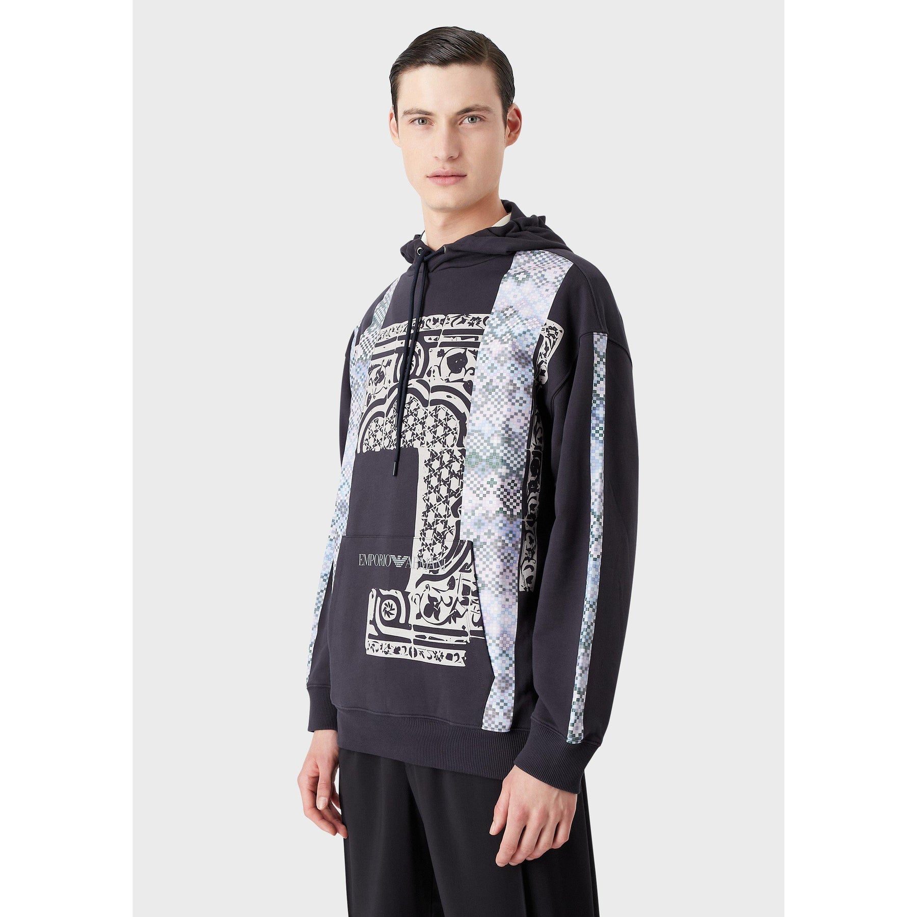 Print Over The Head Hoodie