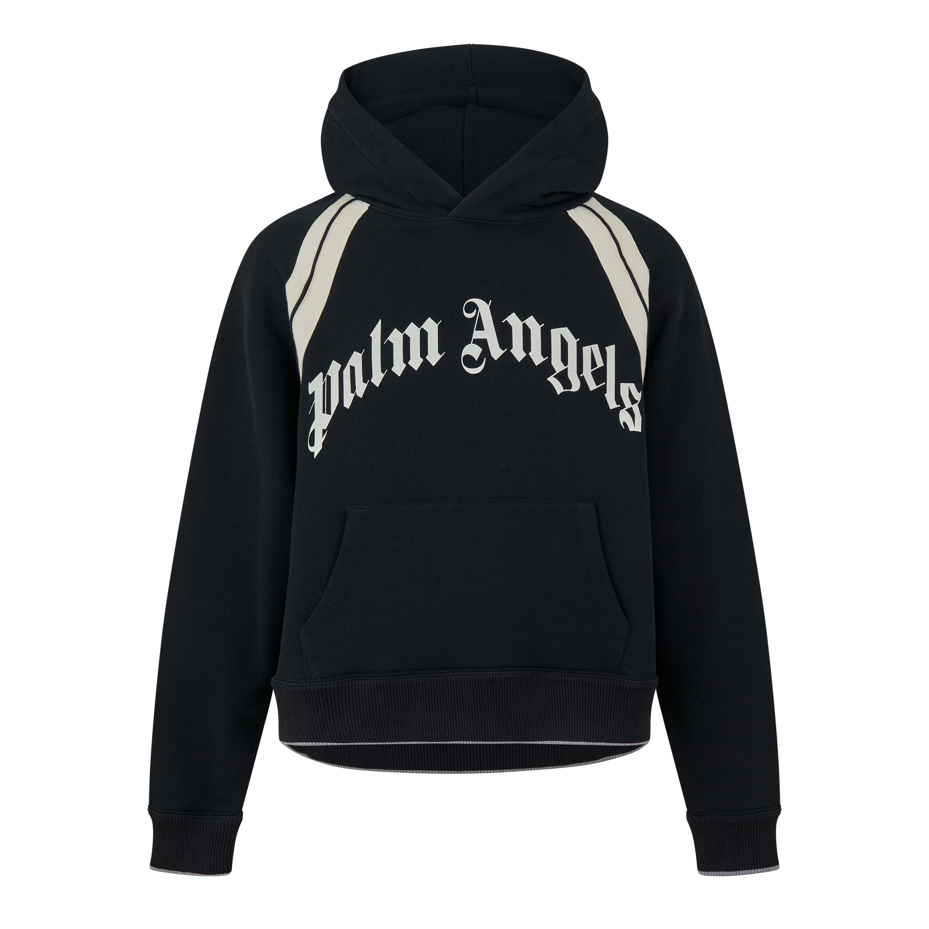 Curved Logo Track Hoodie