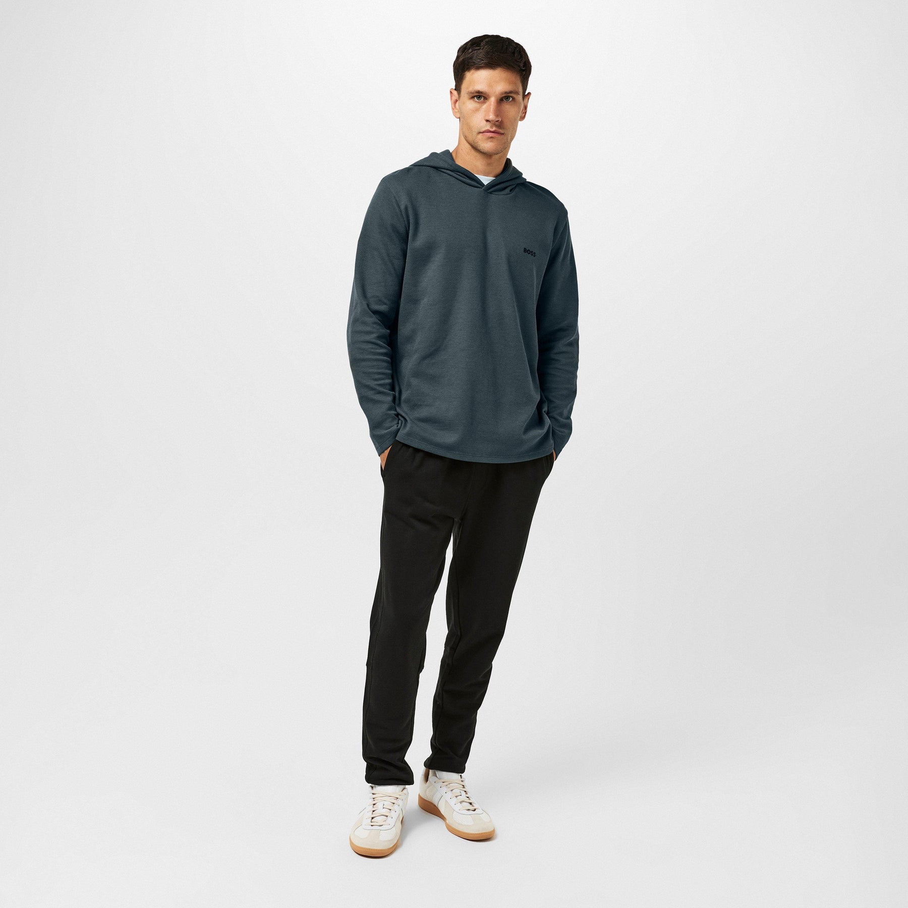 Waffle Hoody Mens