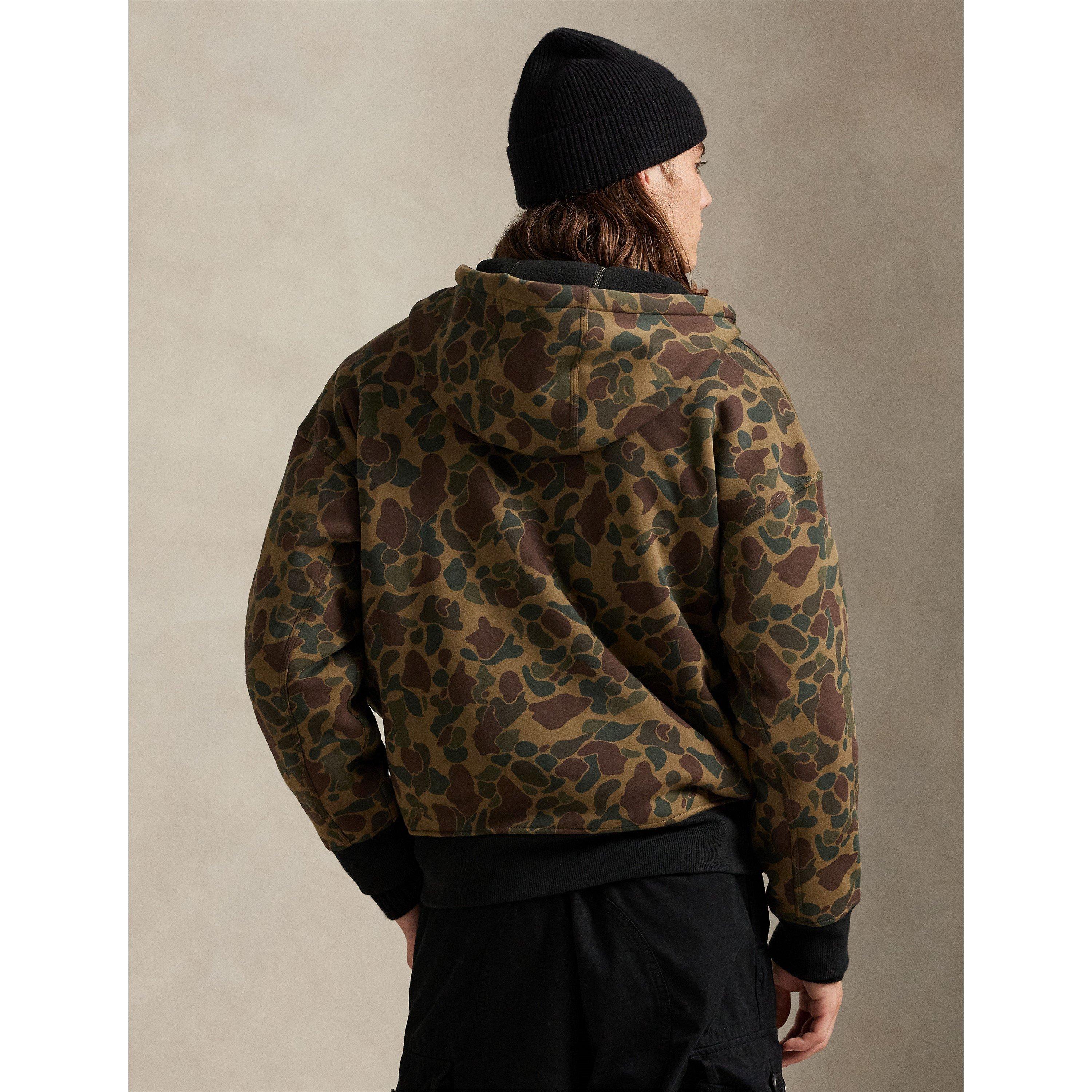 Camo Full Zip Hoodie
