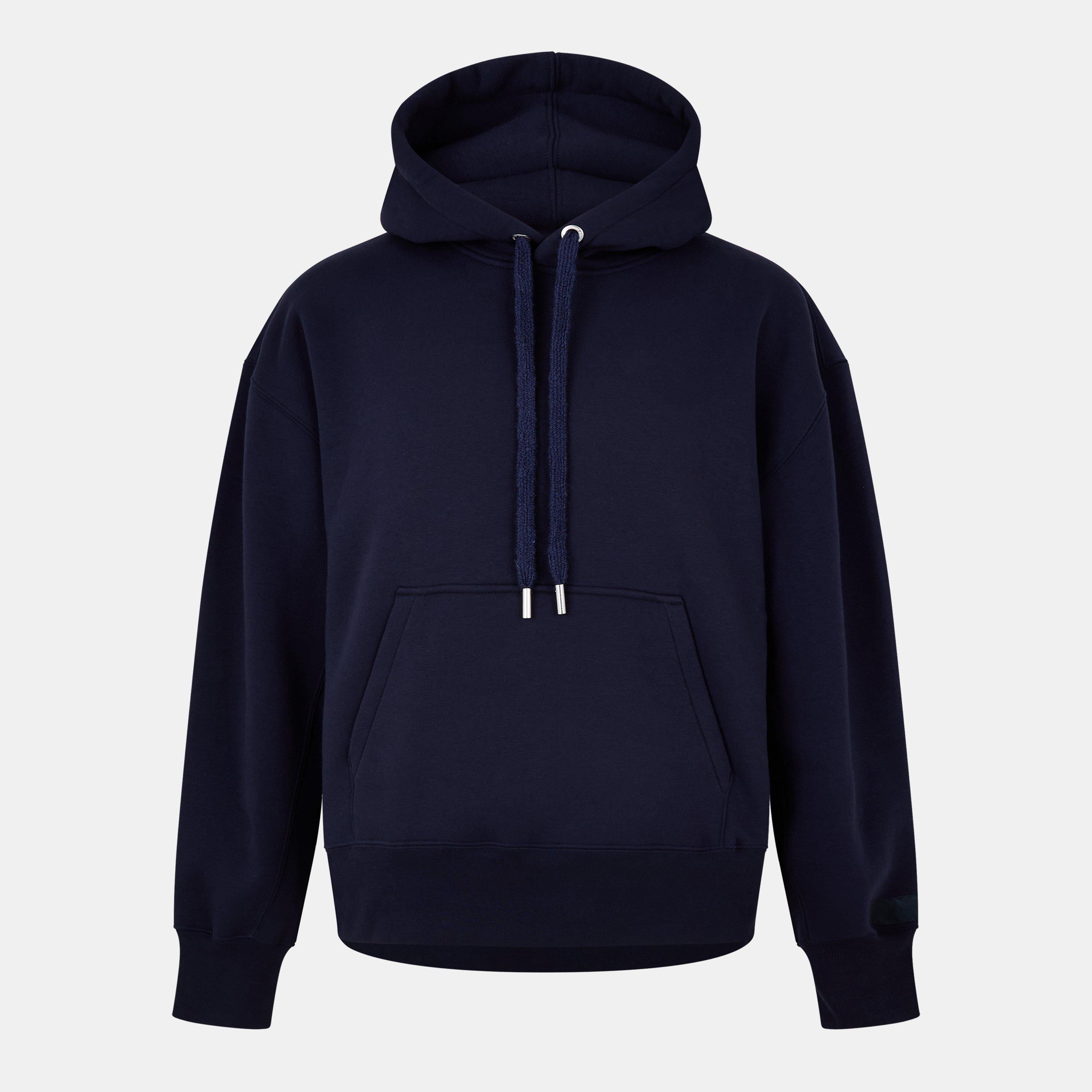 Tonal Logo Pull Over Hoodie