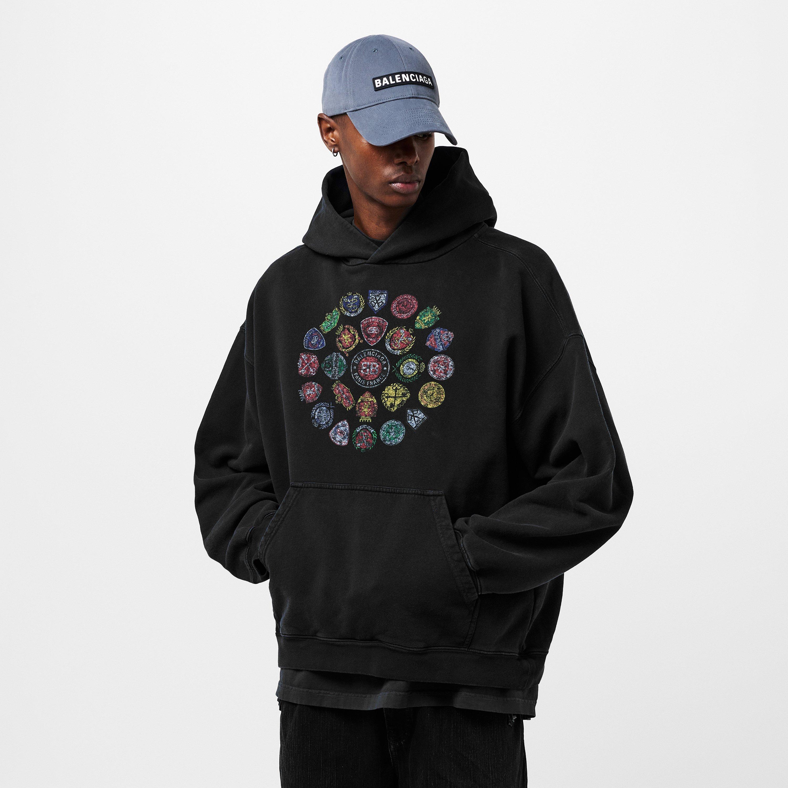Spiral Crest Pull Over Hoodie