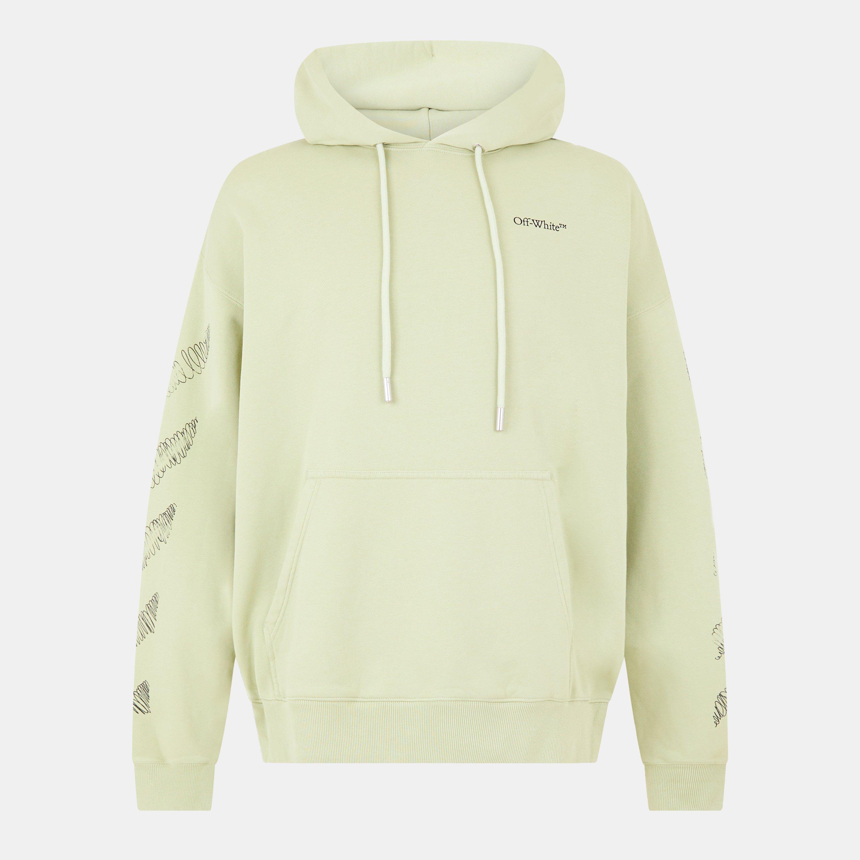 Scrib Diag Pullover Hoodie