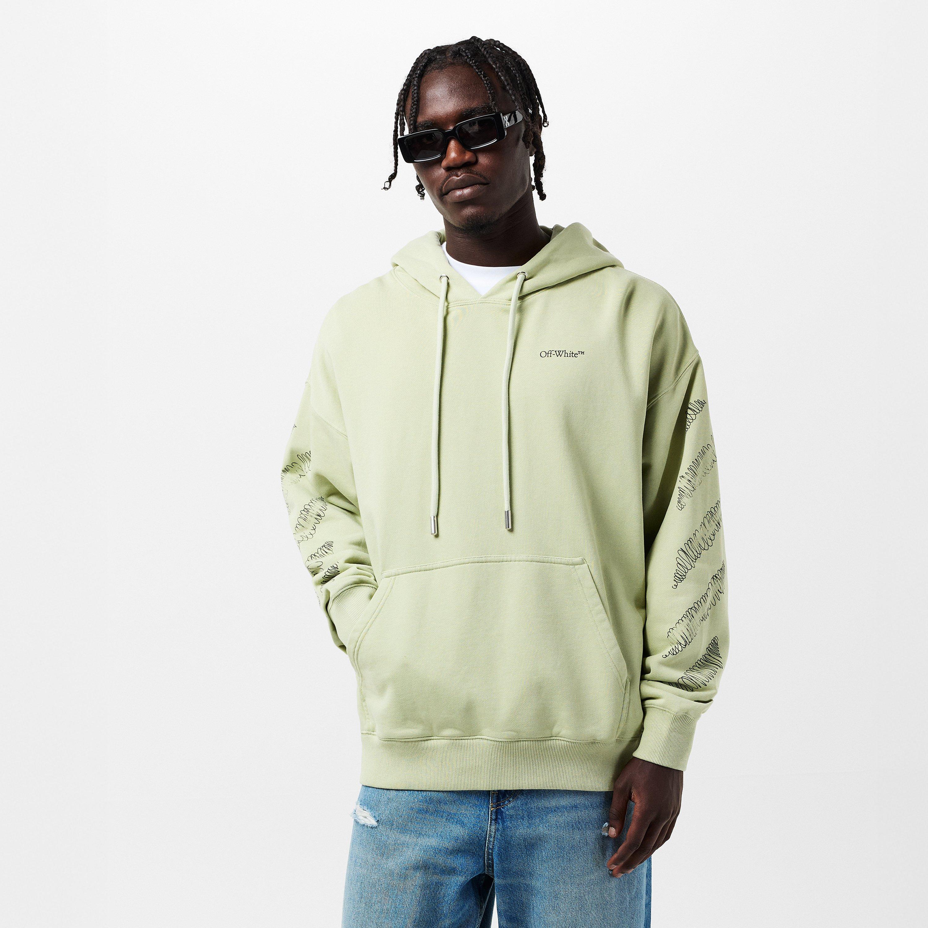 Scrib Diag Pullover Hoodie
