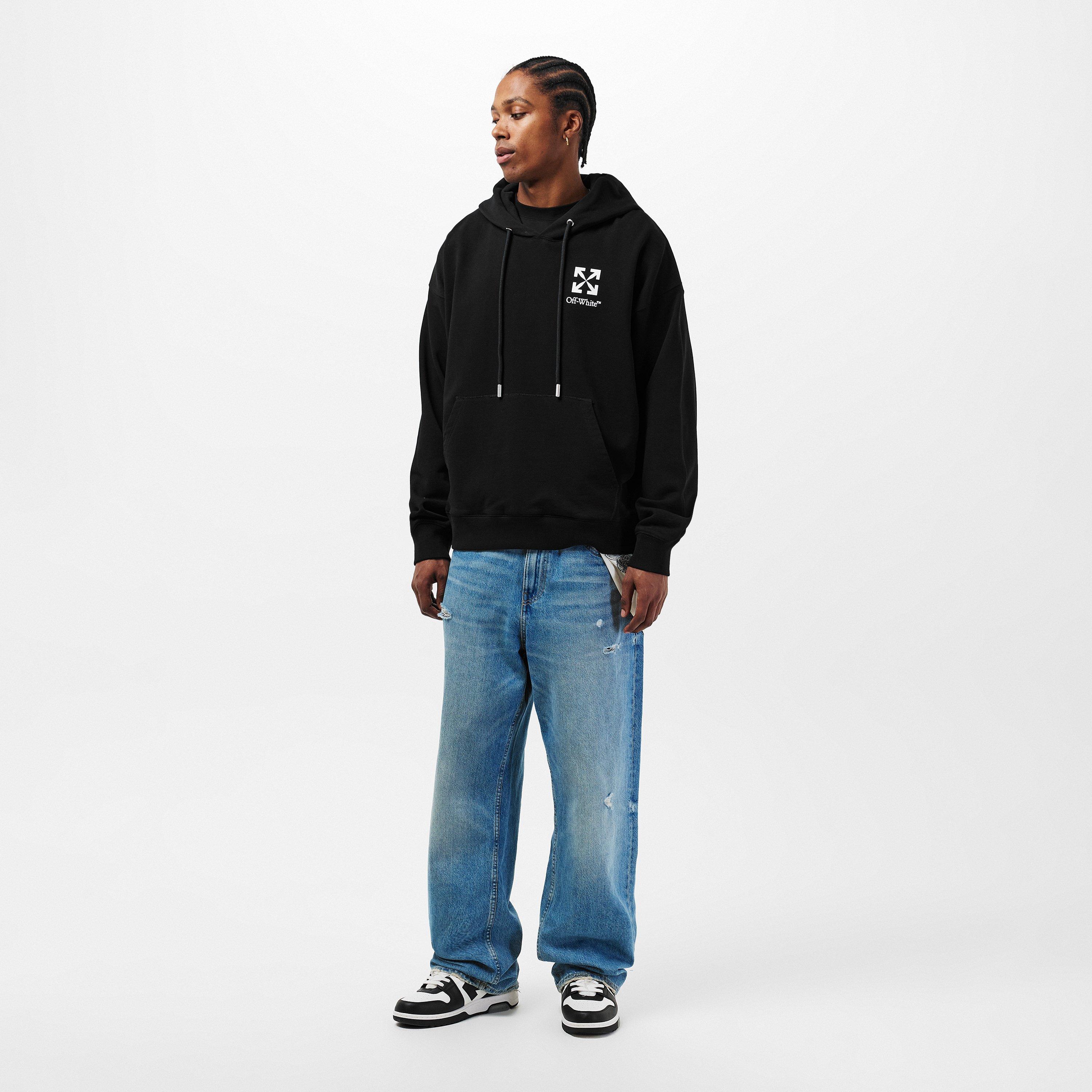 Small Arrow Pull Over Hoodie