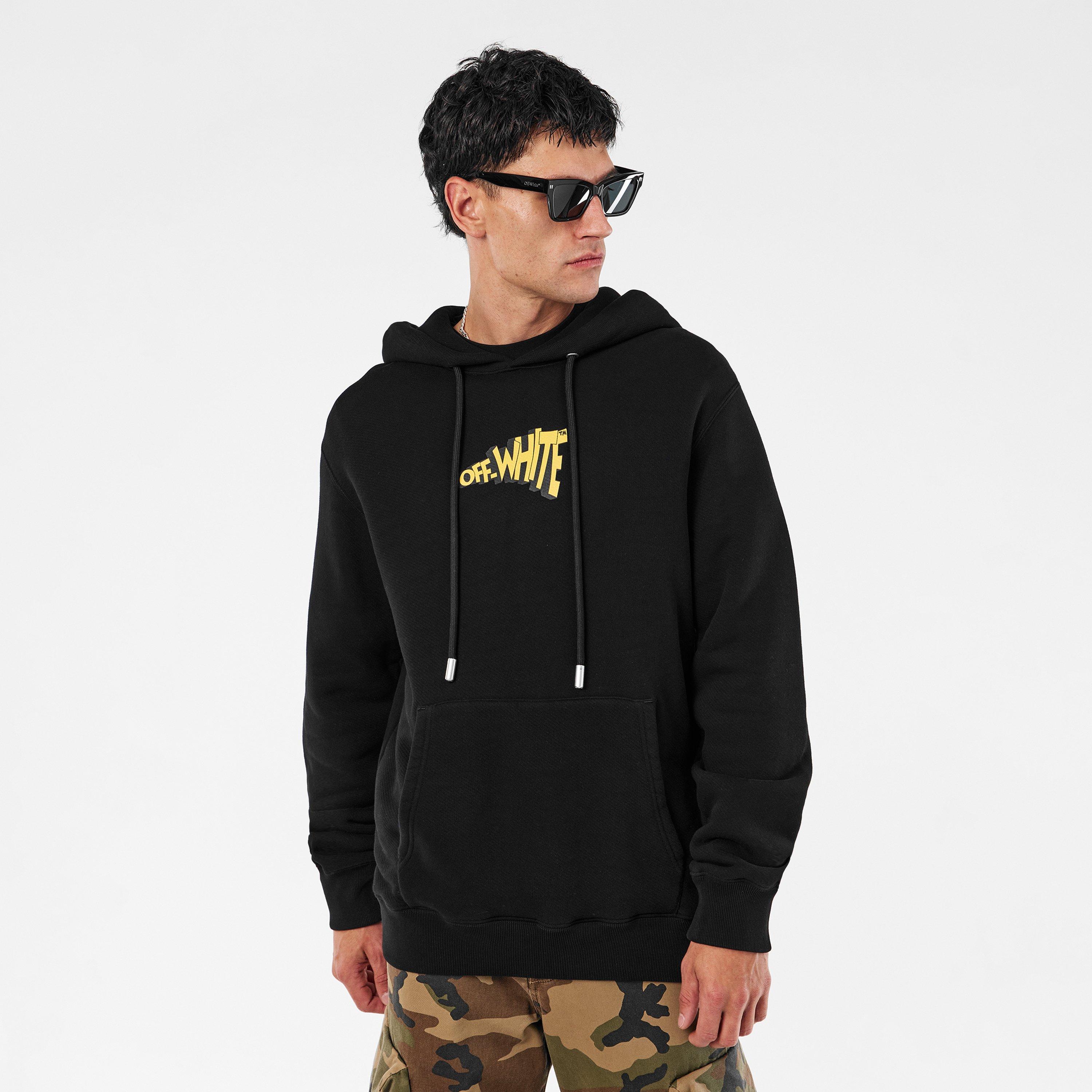 - Cartoon Arrows Long Sleeve Slim Fit Hoodie