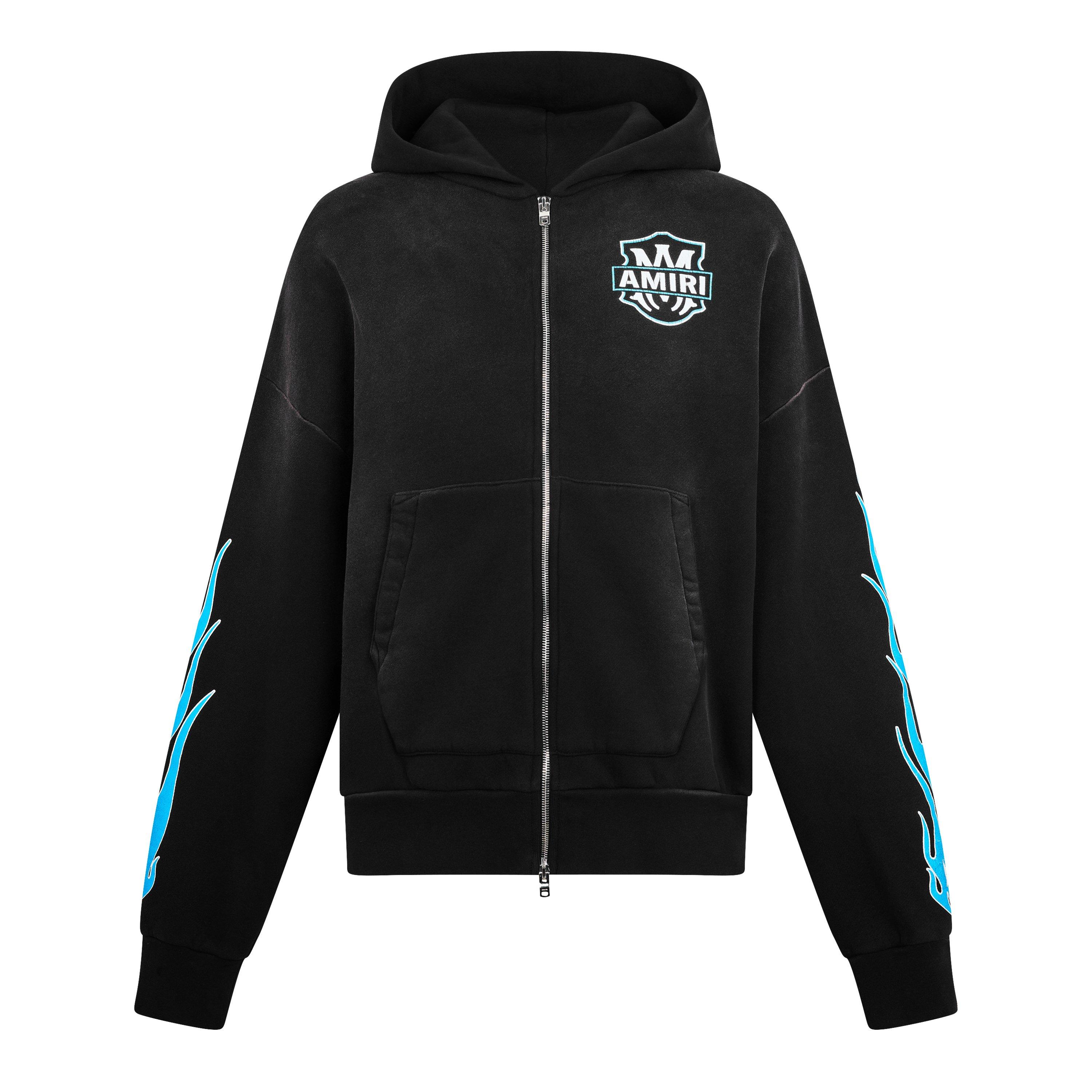 MA Flames Zip Hoodie