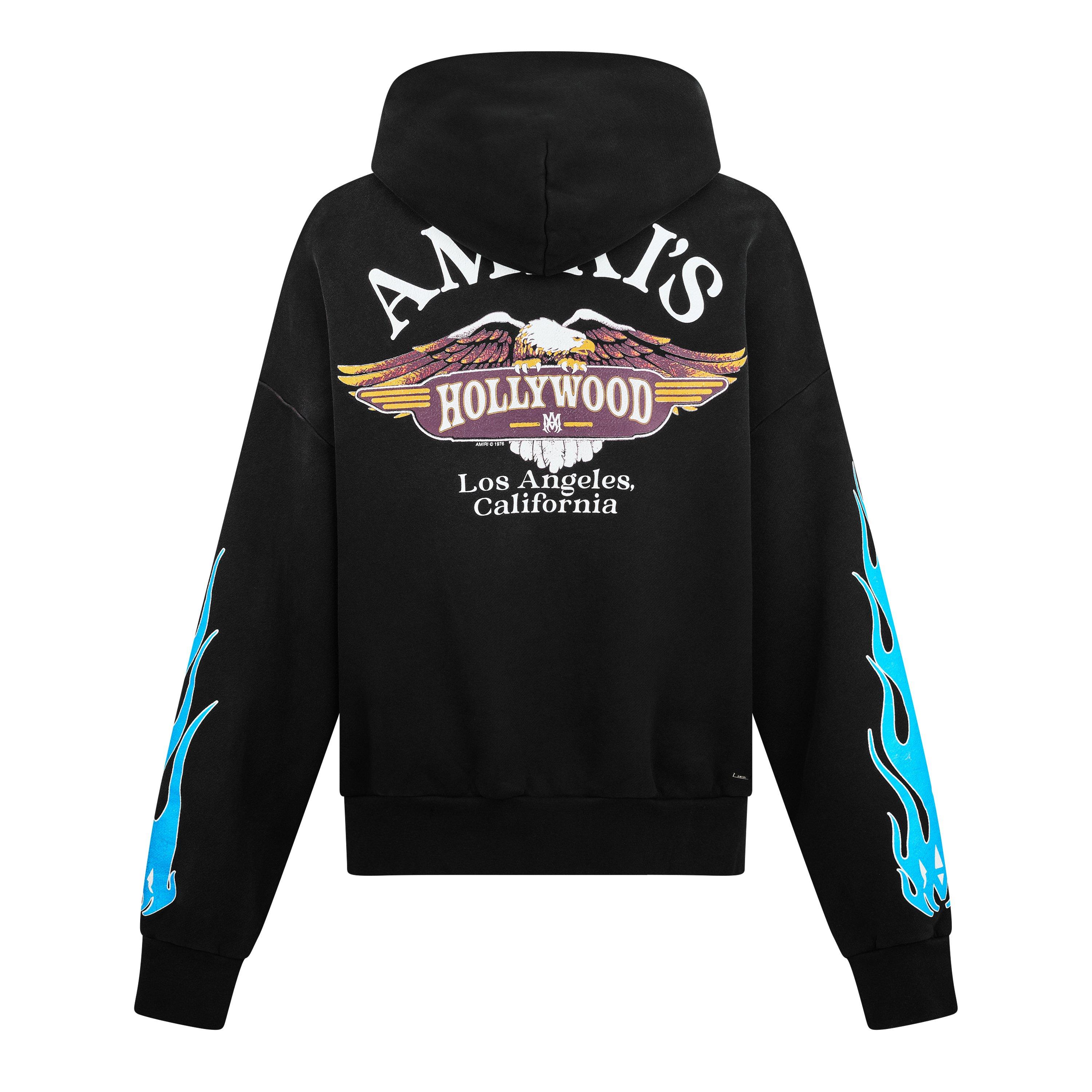 MA Flames Zip Hoodie