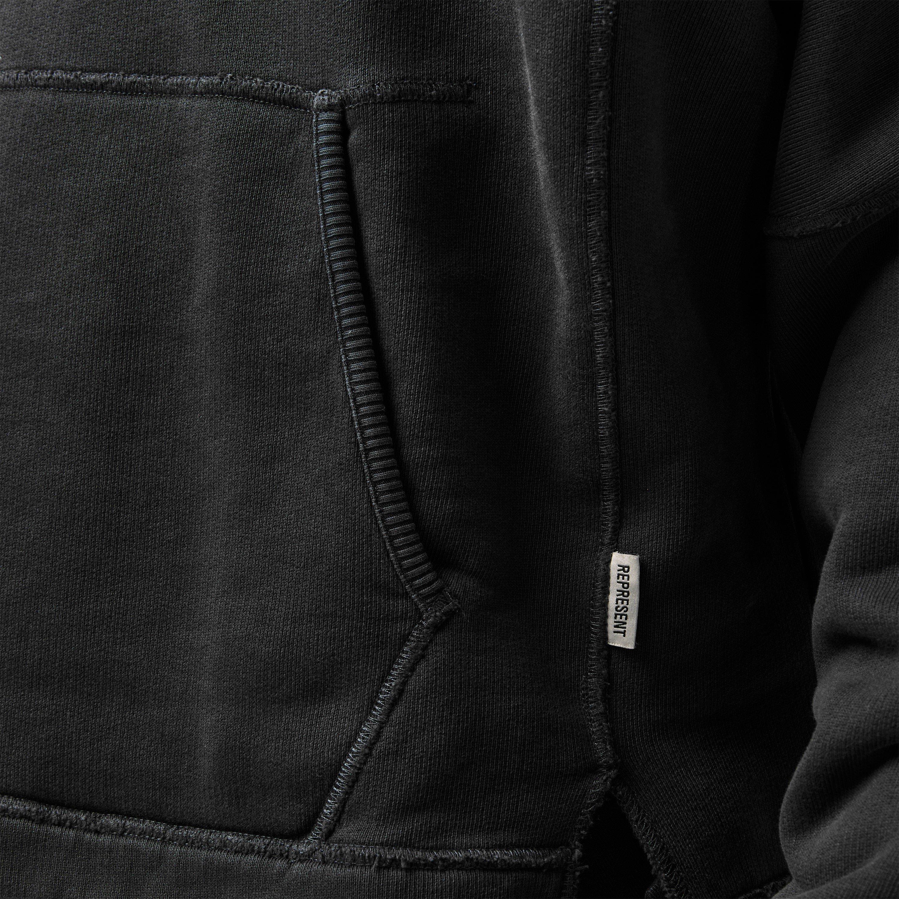 Rep Stepped Detail Relaxed Fit Hoodie