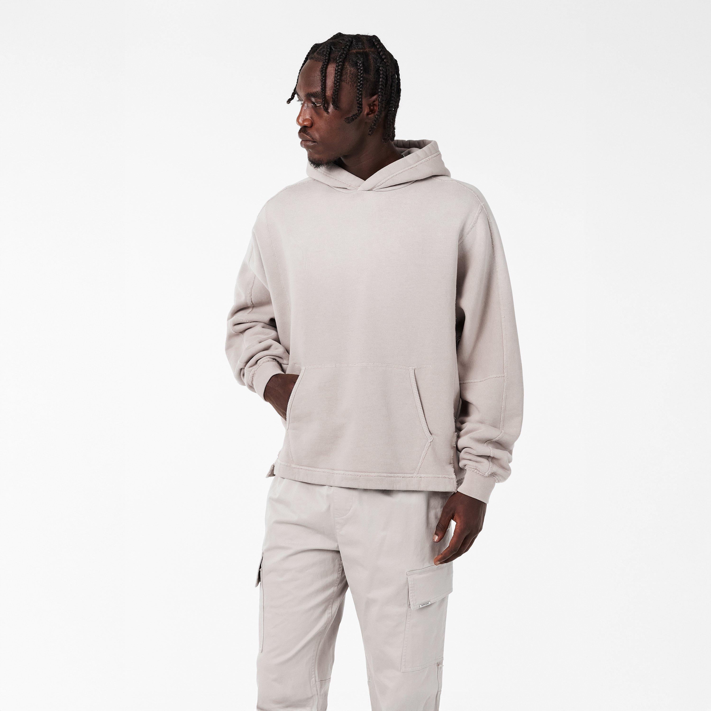 Rep Stepped Detail Relaxed Fit Hoodie