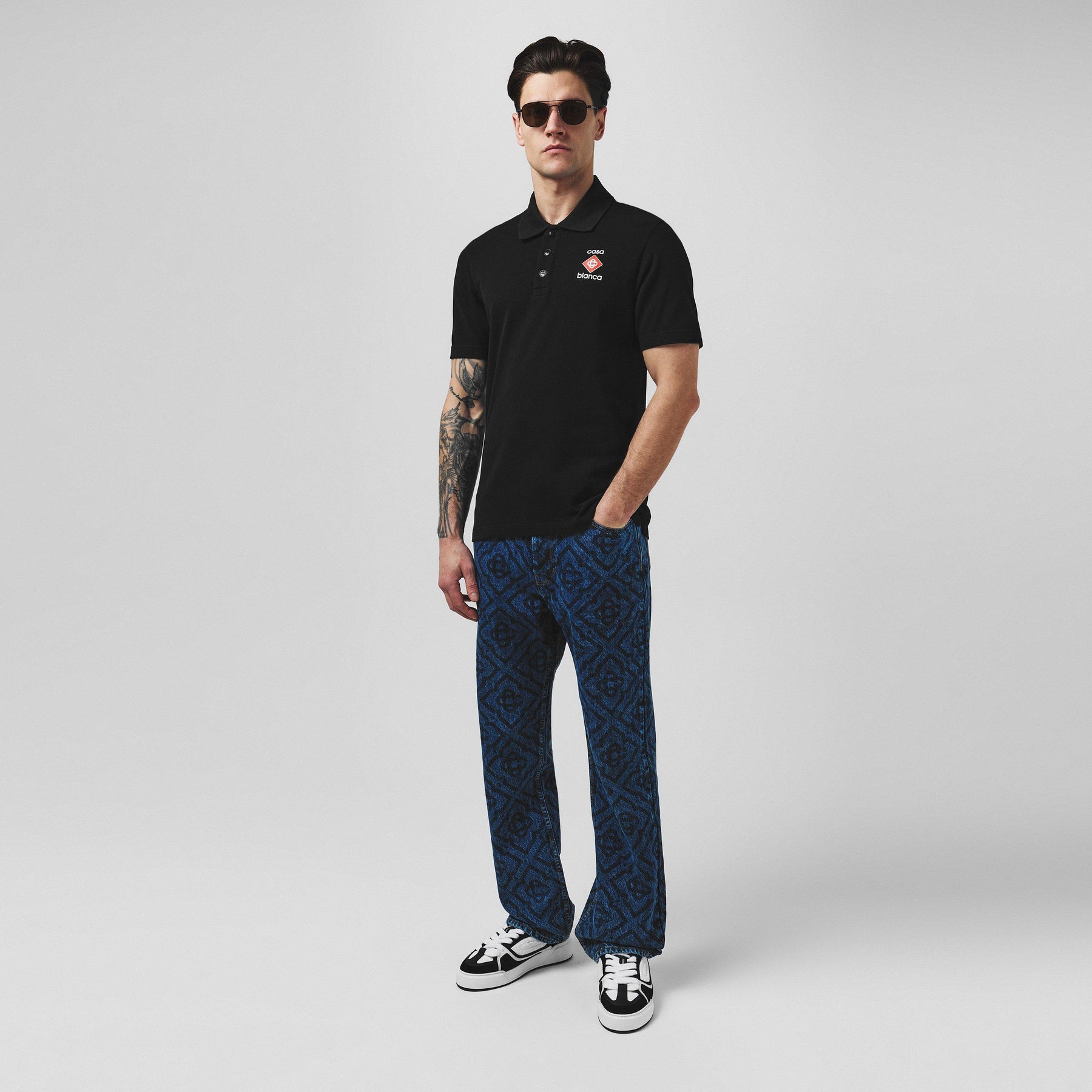 Logo Piqué Polo Shirt