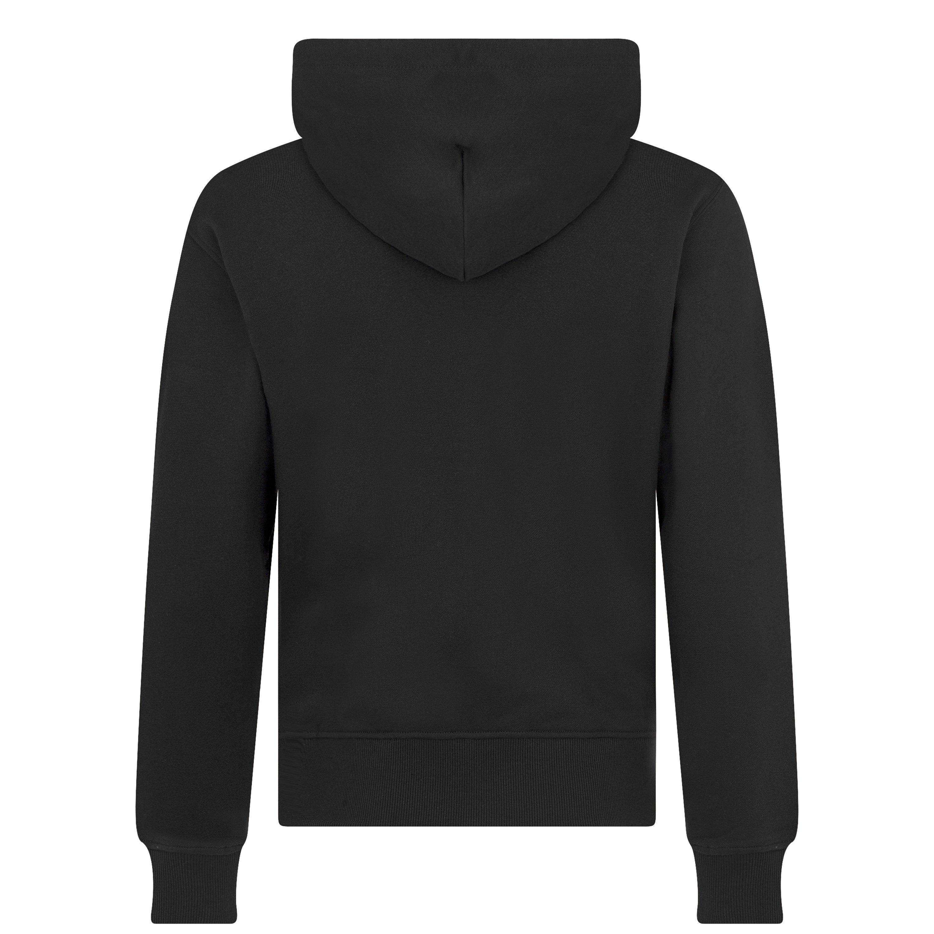 Foil Stamp Zip Hoodie