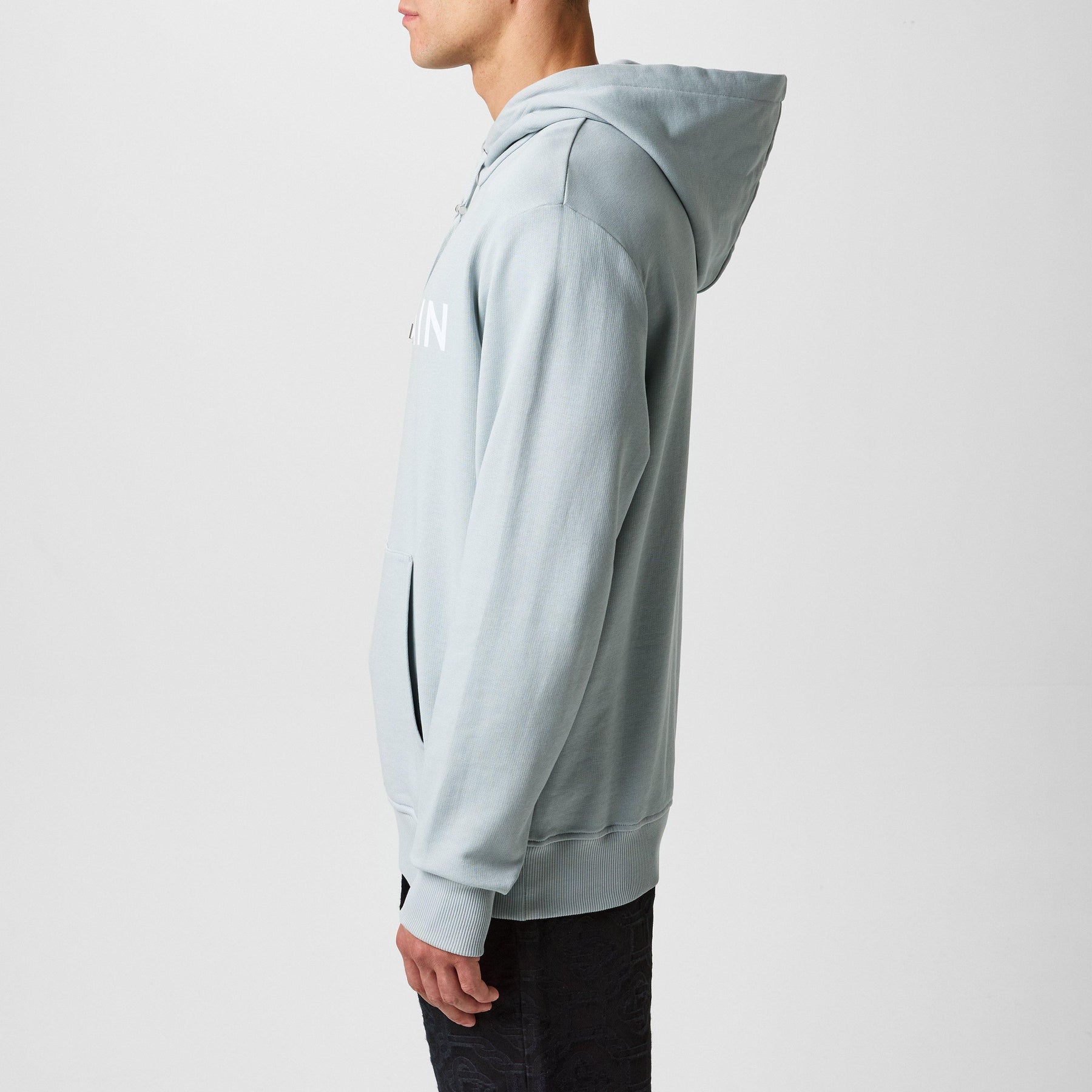 Men's Logo Cotton Printed Hoodie