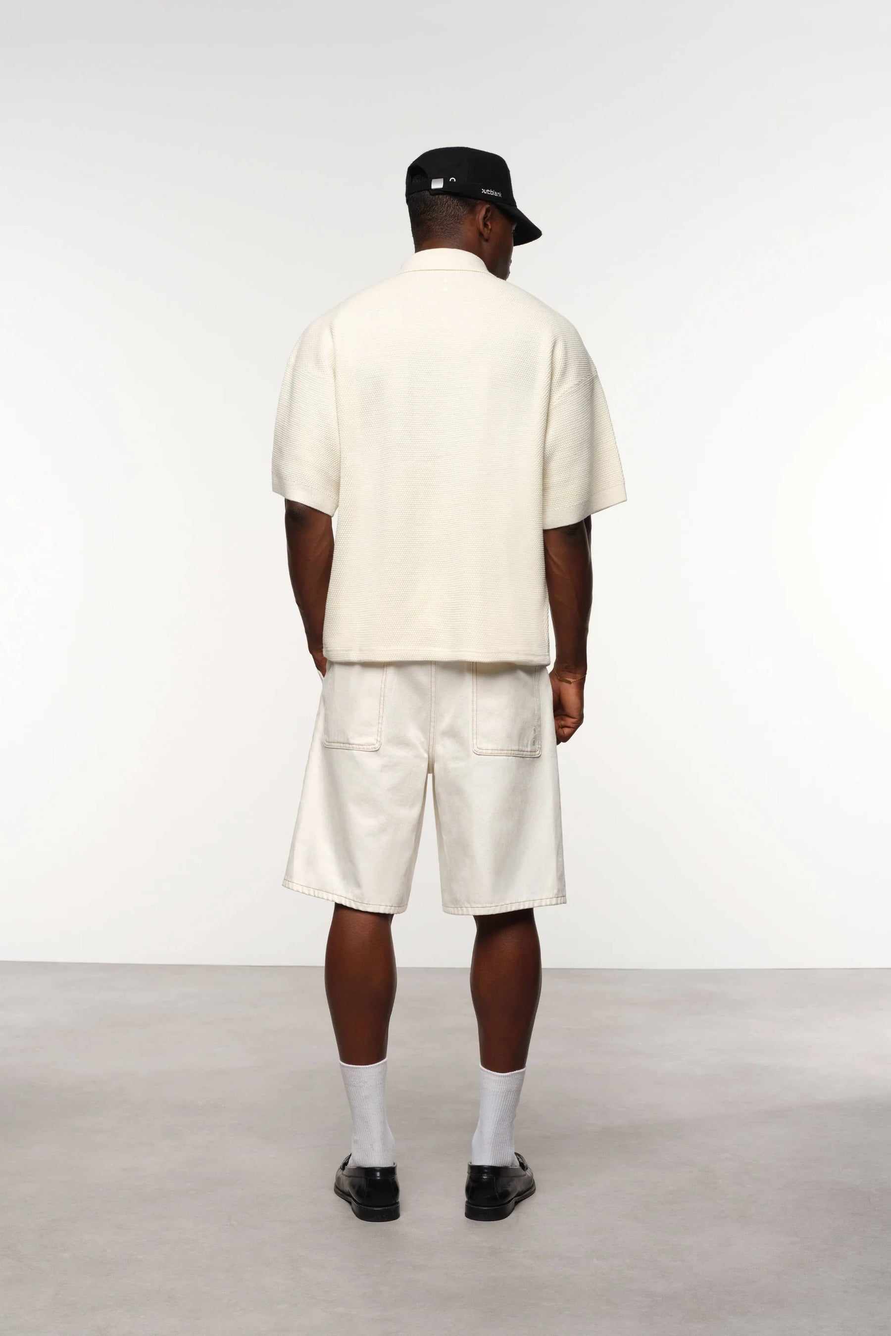 Pique knitted polo