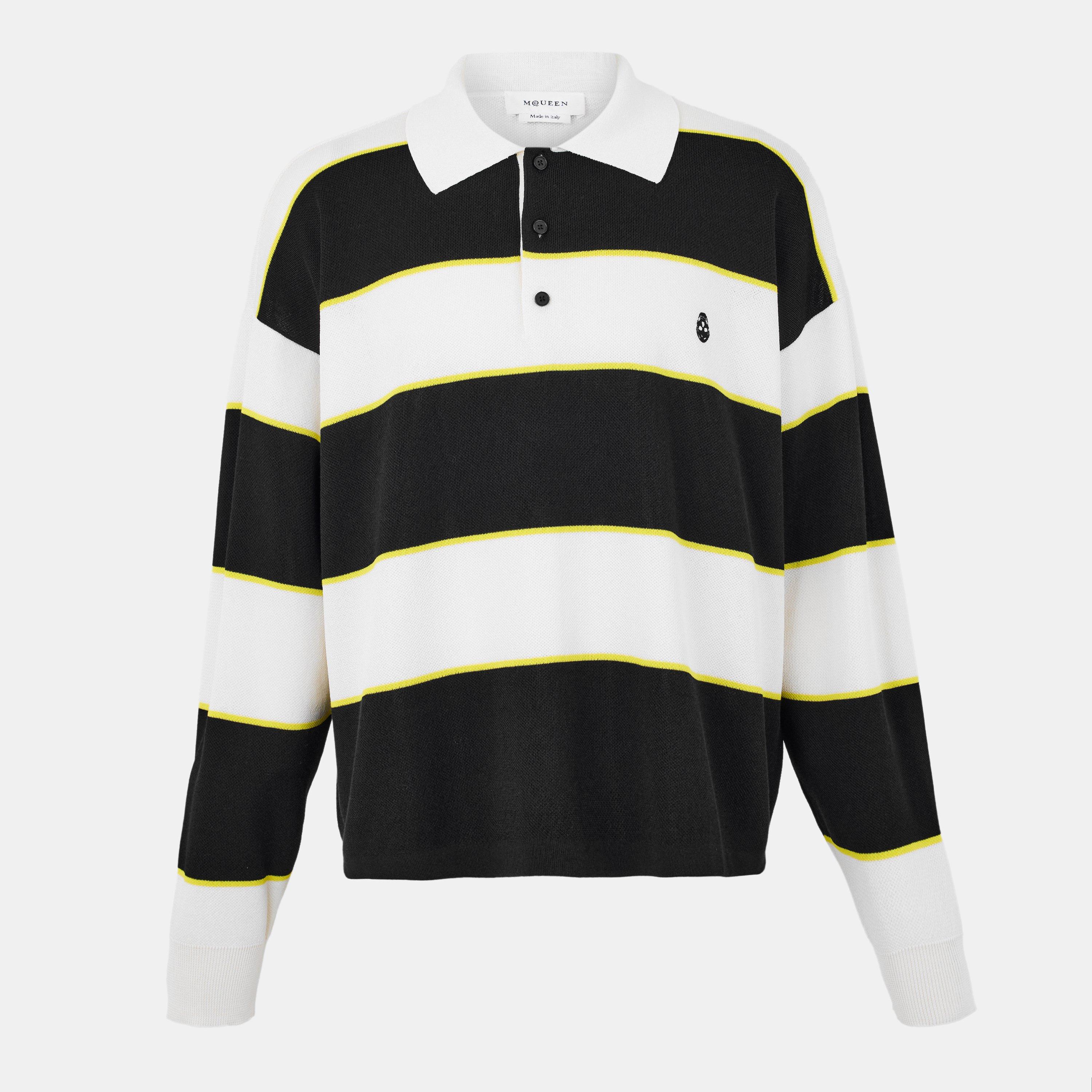 Rugby Contrasting Collar Polo Shirt
