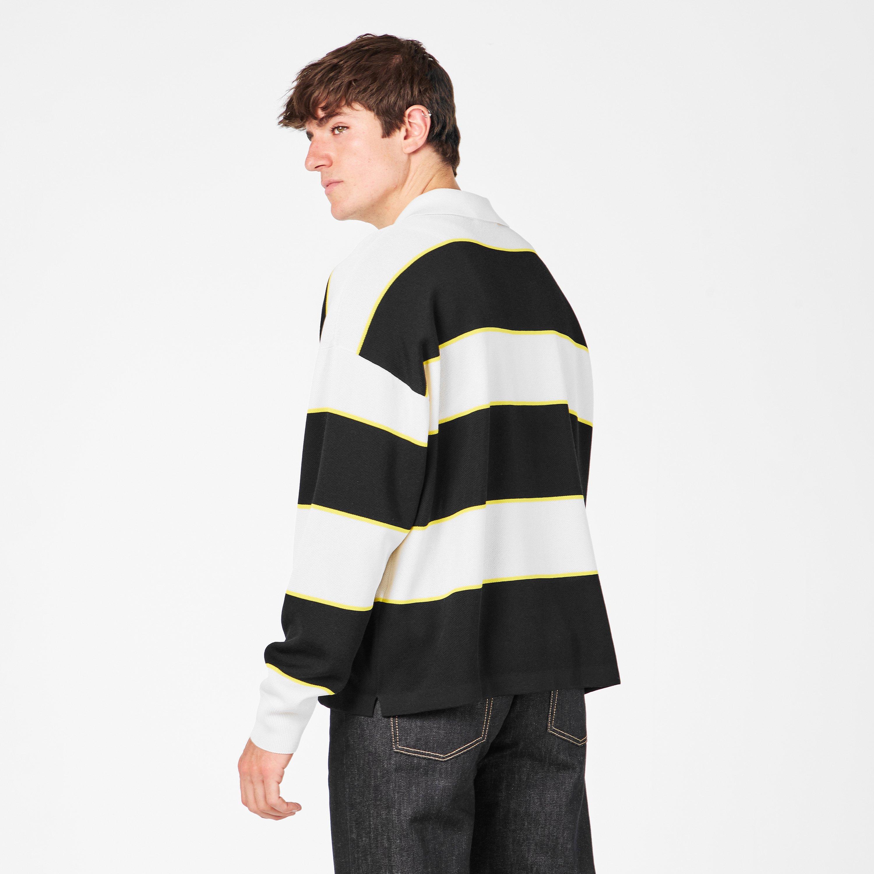 Rugby Contrasting Collar Polo Shirt