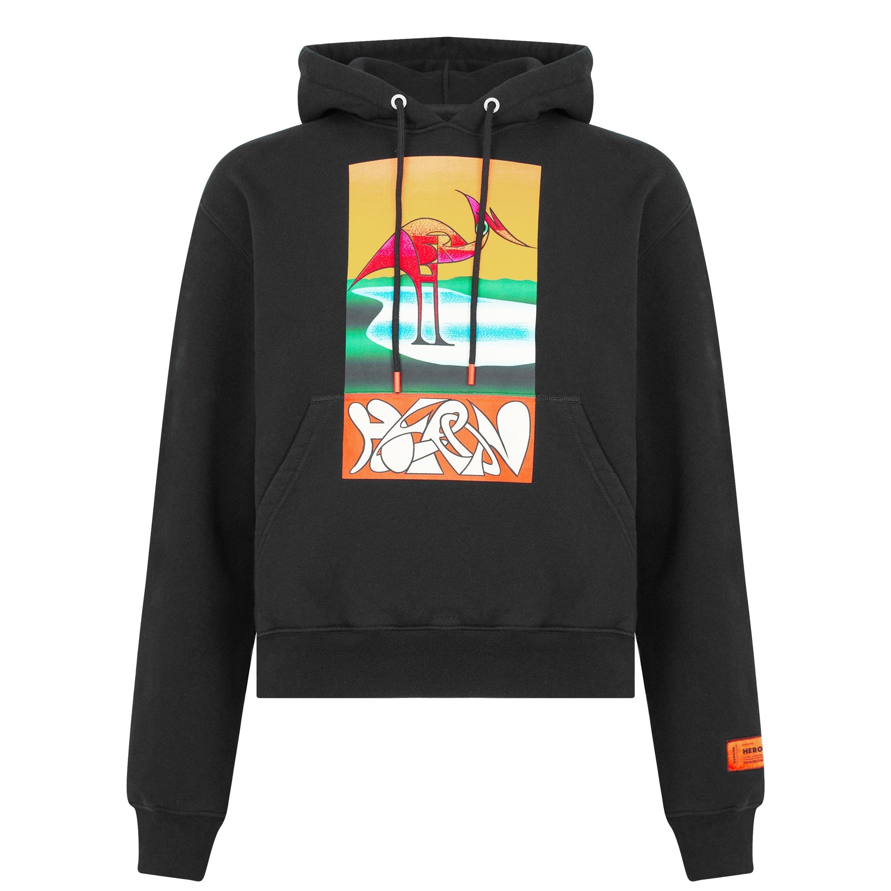 Abstract Heron Hoodie