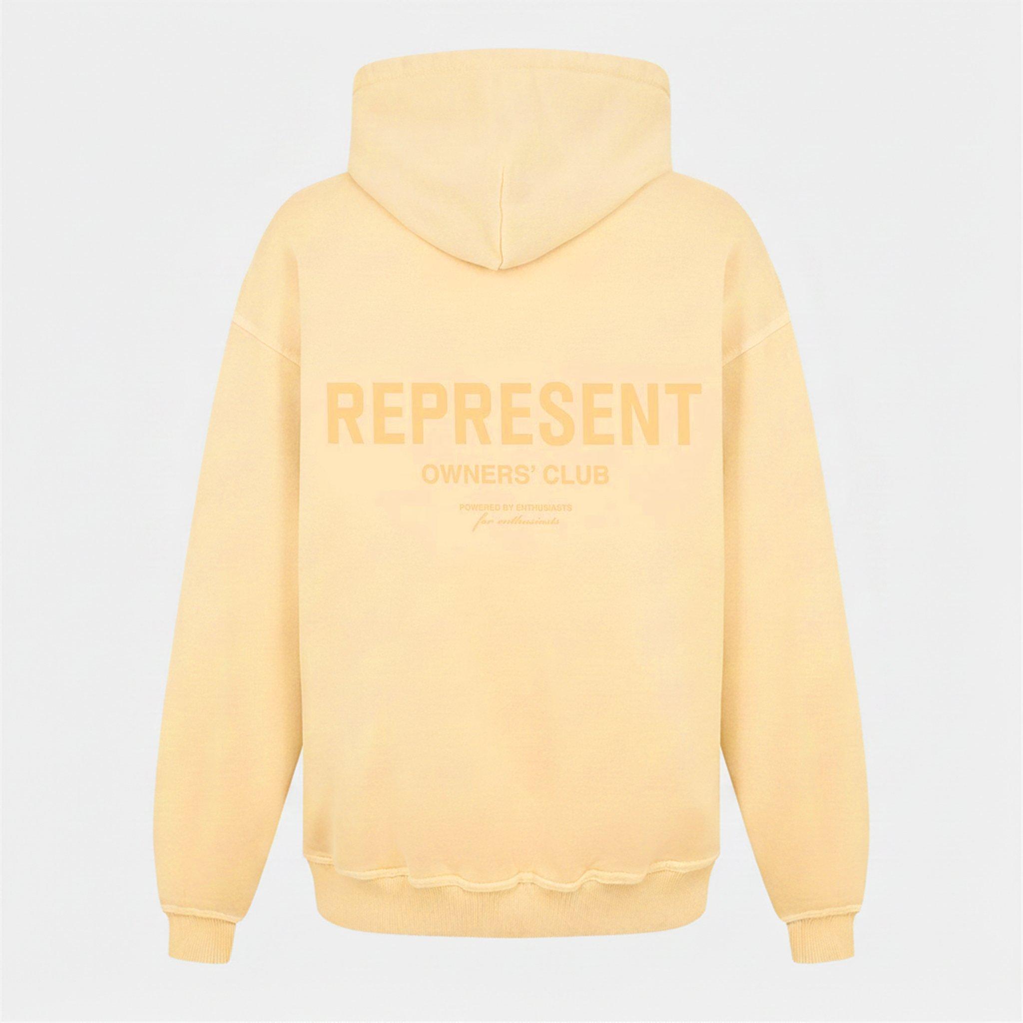 Men's Owners Club Hooded Sweatshirt, Premium Comfort Oversized Hoodie