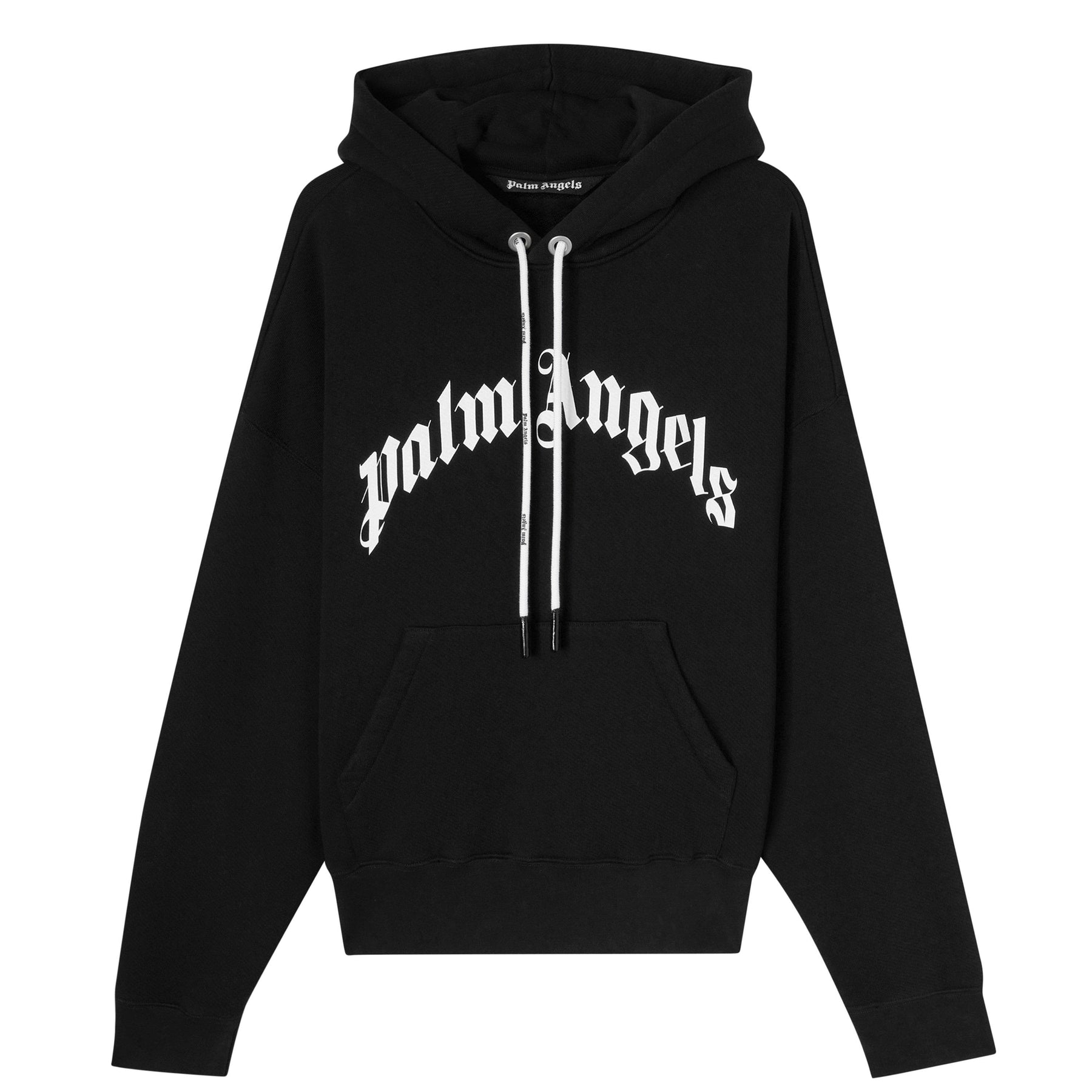 Curved Logo Hoodie