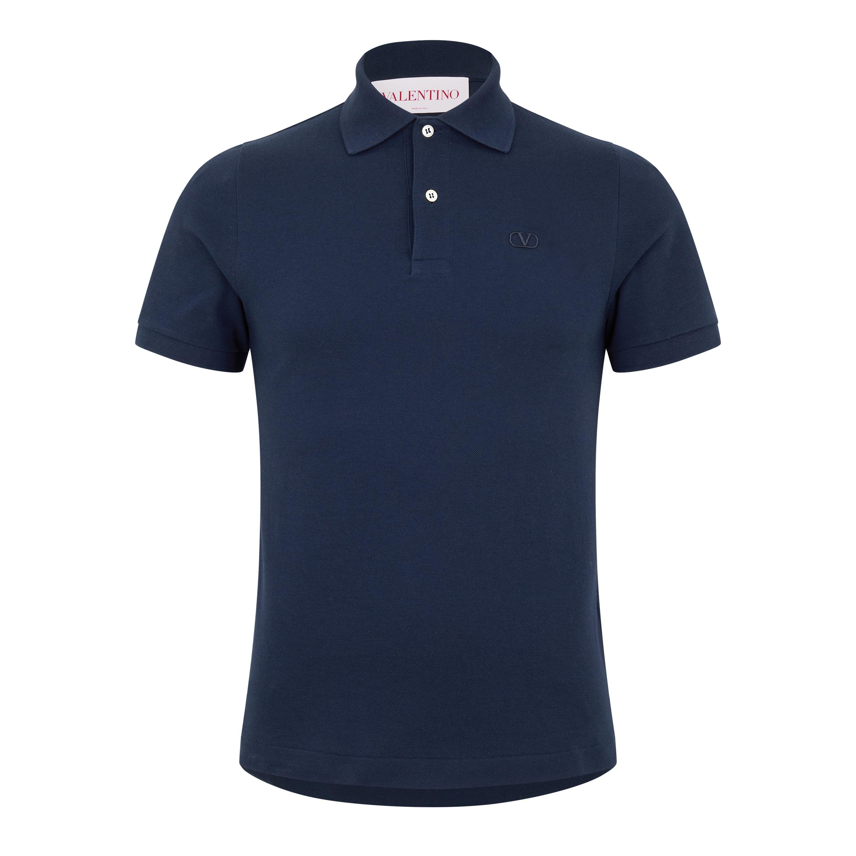 Men's Vlogo Signature Short-Sleeve Polo Shirt