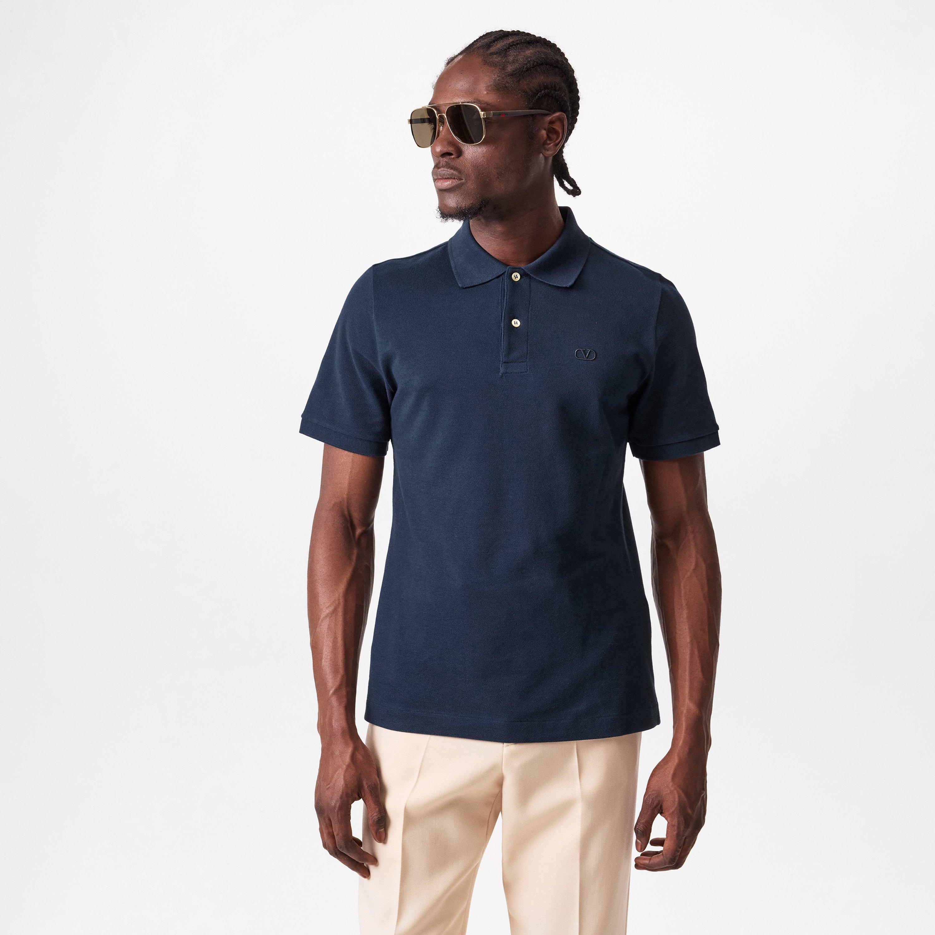 Vlogo Short Sleeve Polo Shirt