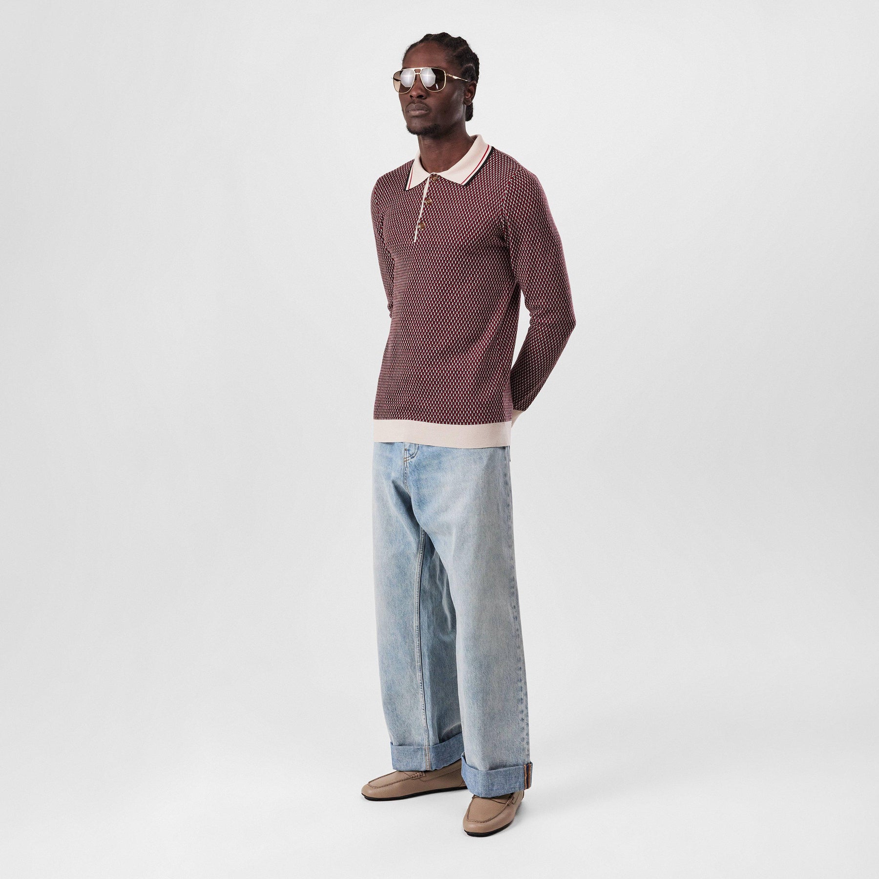 Garavani Knitted Polo Shirt